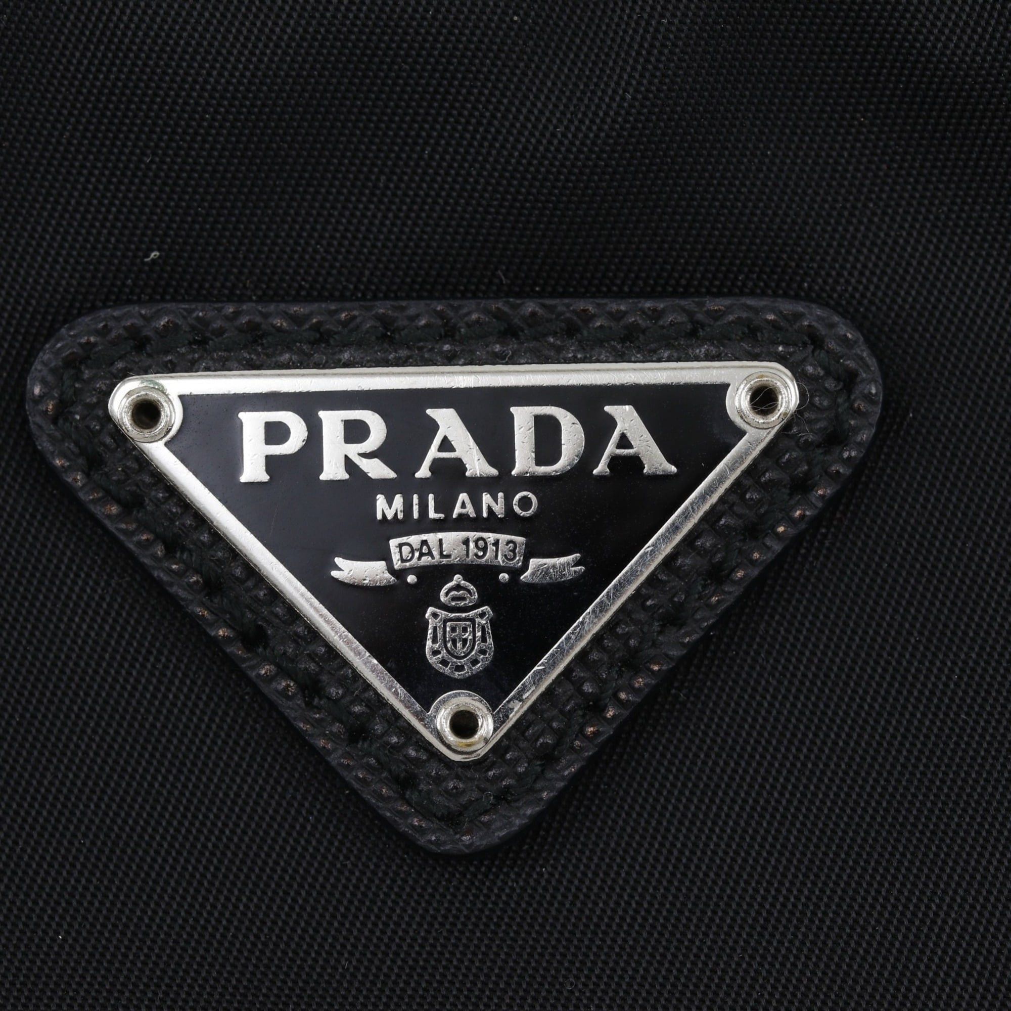 Prada Prada Re-edition 2005 Re-nylon Shoulder Bag 1BH204 Nylon x Saffiano NERO Black Made in Italy 2-way Women's Size ONE SIZE - 12 Thumbnail