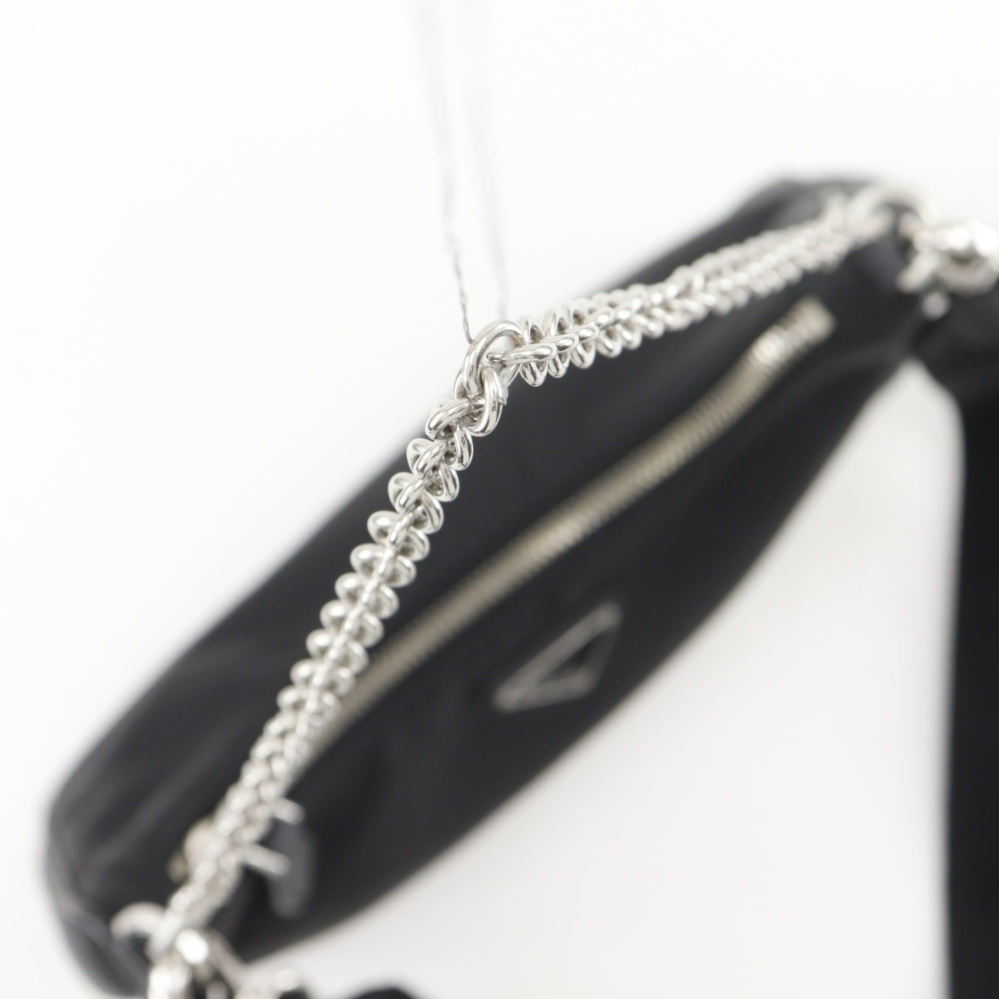 Prada Prada Re-edition 2005 Re-nylon Shoulder Bag 1BH204 Nylon x Saffiano NERO Black Made in Italy 2-way Women's Size ONE SIZE - 5 Thumbnail