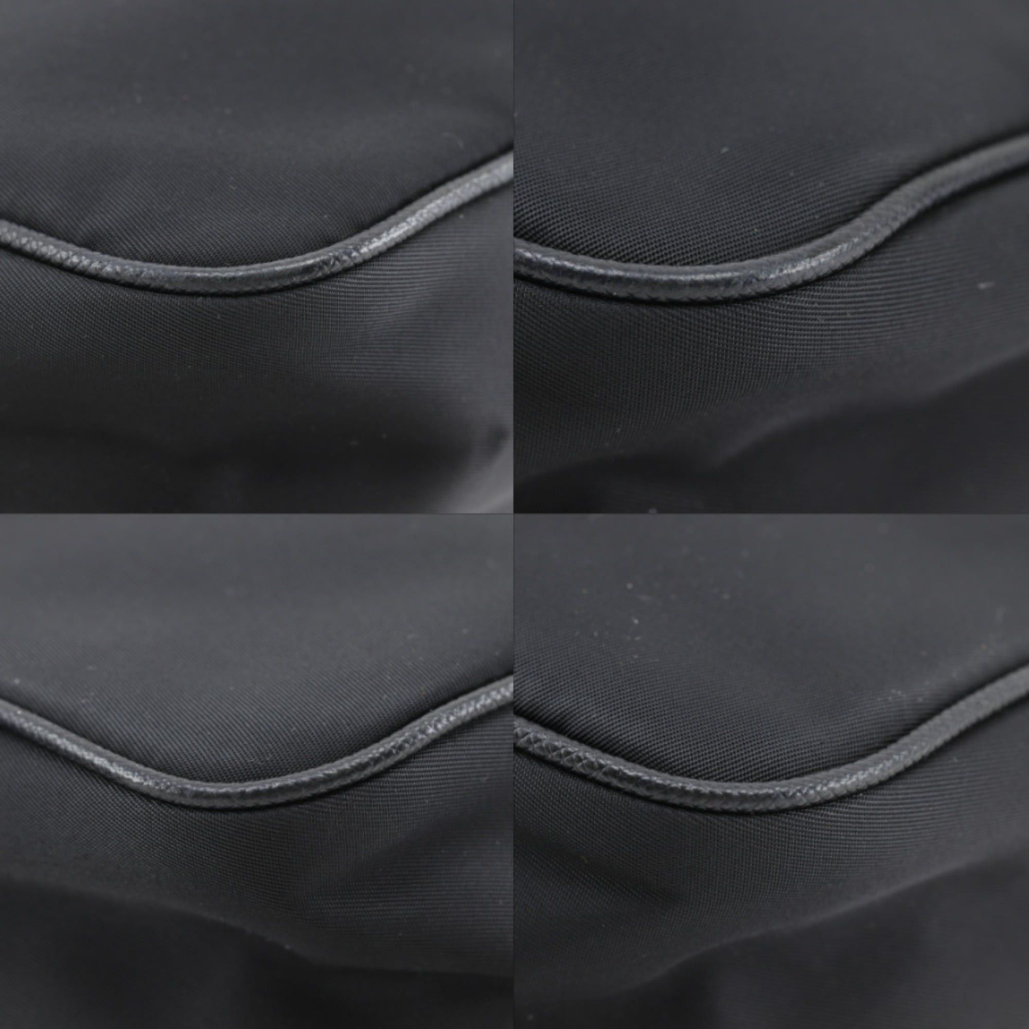 Prada Prada Re-edition 2005 Re-nylon Shoulder Bag 1BH204 Nylon x Saffiano NERO Black Made in Italy 2-way Women's Size ONE SIZE - 4 Thumbnail