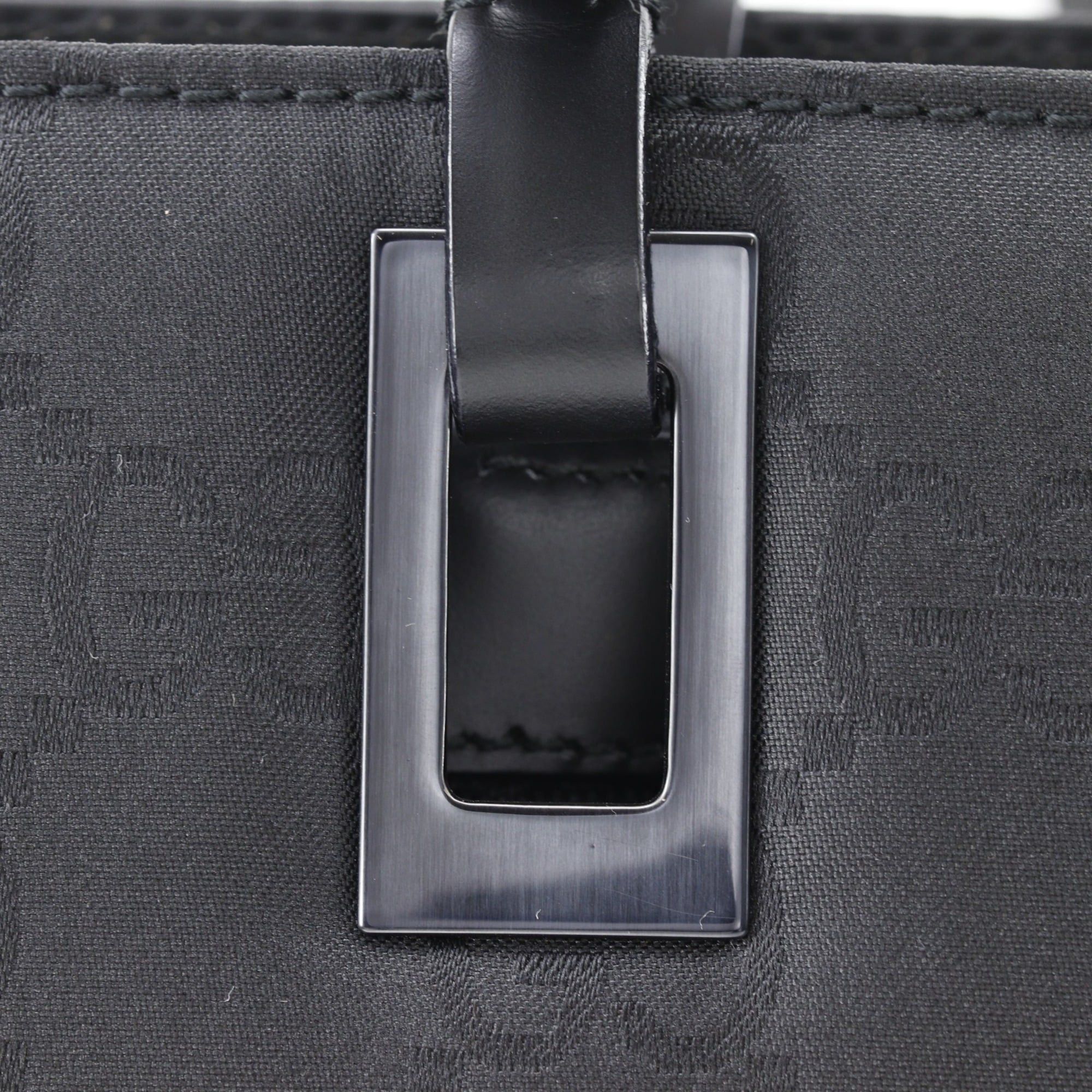 Gucci Gucci GG Tote Bag 002-1008 Nylon Canvas Black A4 Women's Size ONE SIZE - 11 Thumbnail