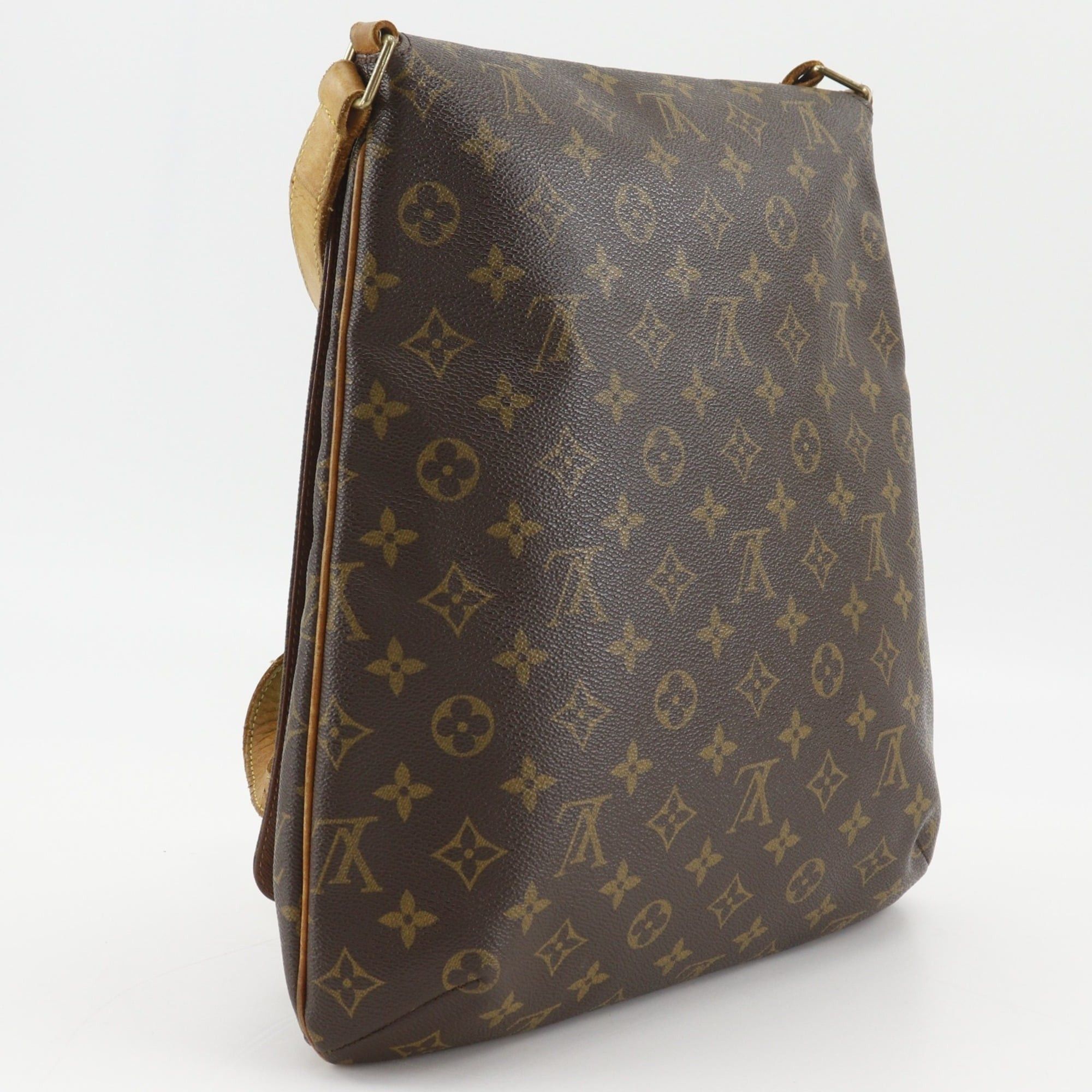 Louis Vuitton Louis Vuitton Musette Shoulder Bag M51256 Monogram Canvas 2000 AS1000 A4 Flap Unisex Size ONE SIZE - 3 Thumbnail