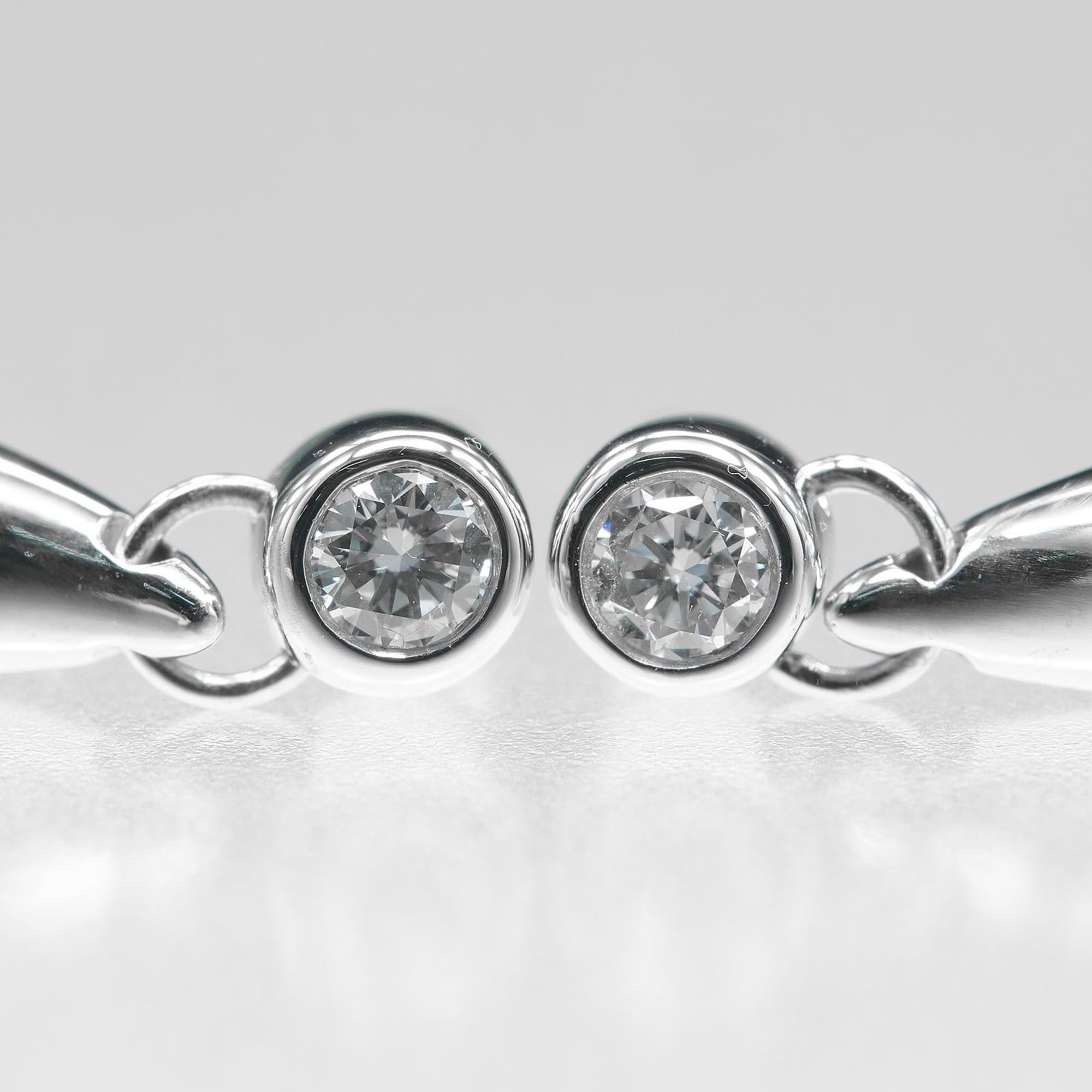 Tiffany & Co. Tiffany & Co. Teardrop Earrings, Pt950 Platinum, Diamond, Approx. 4.75g Size ONE SIZE - 8 Thumbnail