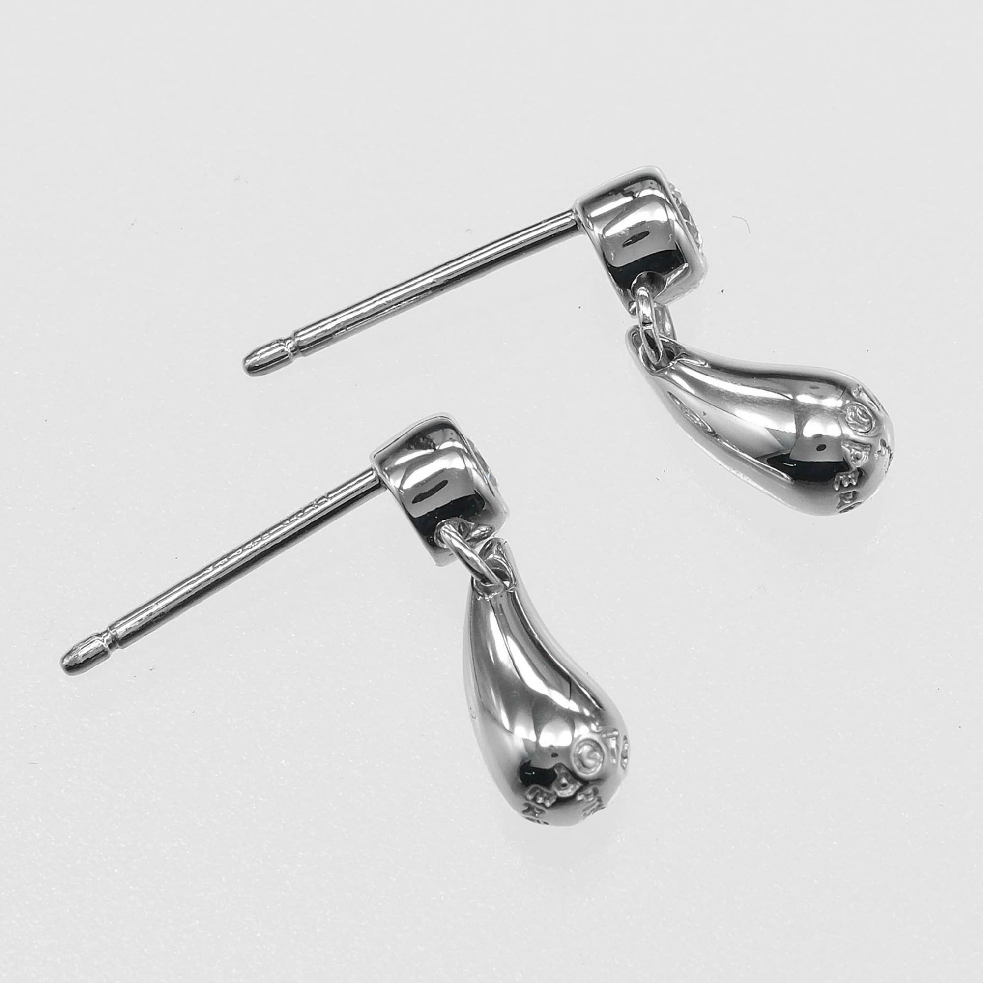 Tiffany & Co. Tiffany & Co. Teardrop Earrings, Pt950 Platinum, Diamond, Approx. 4.75g Size ONE SIZE - 4 Thumbnail