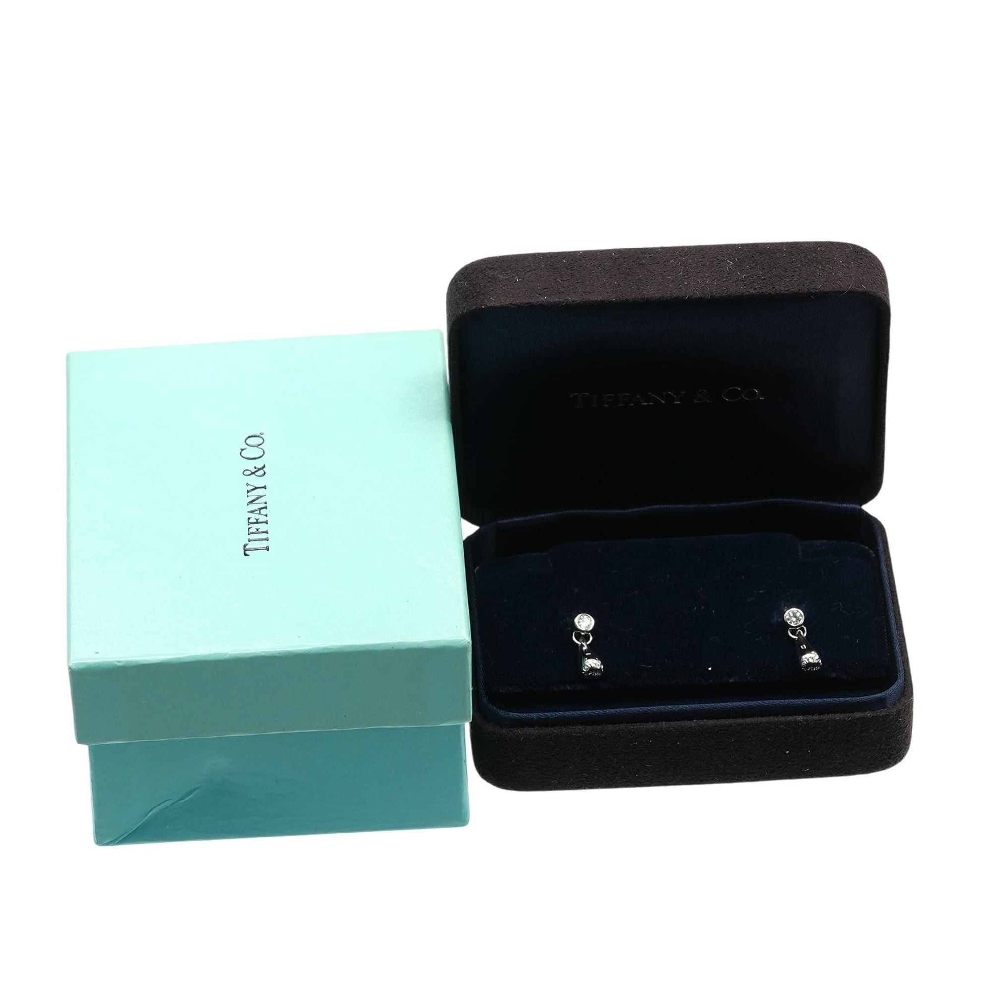 Tiffany & Co. Tiffany & Co. Teardrop Earrings, Pt950 Platinum, Diamond, Approx. 4.75g Size ONE SIZE - 11 Thumbnail