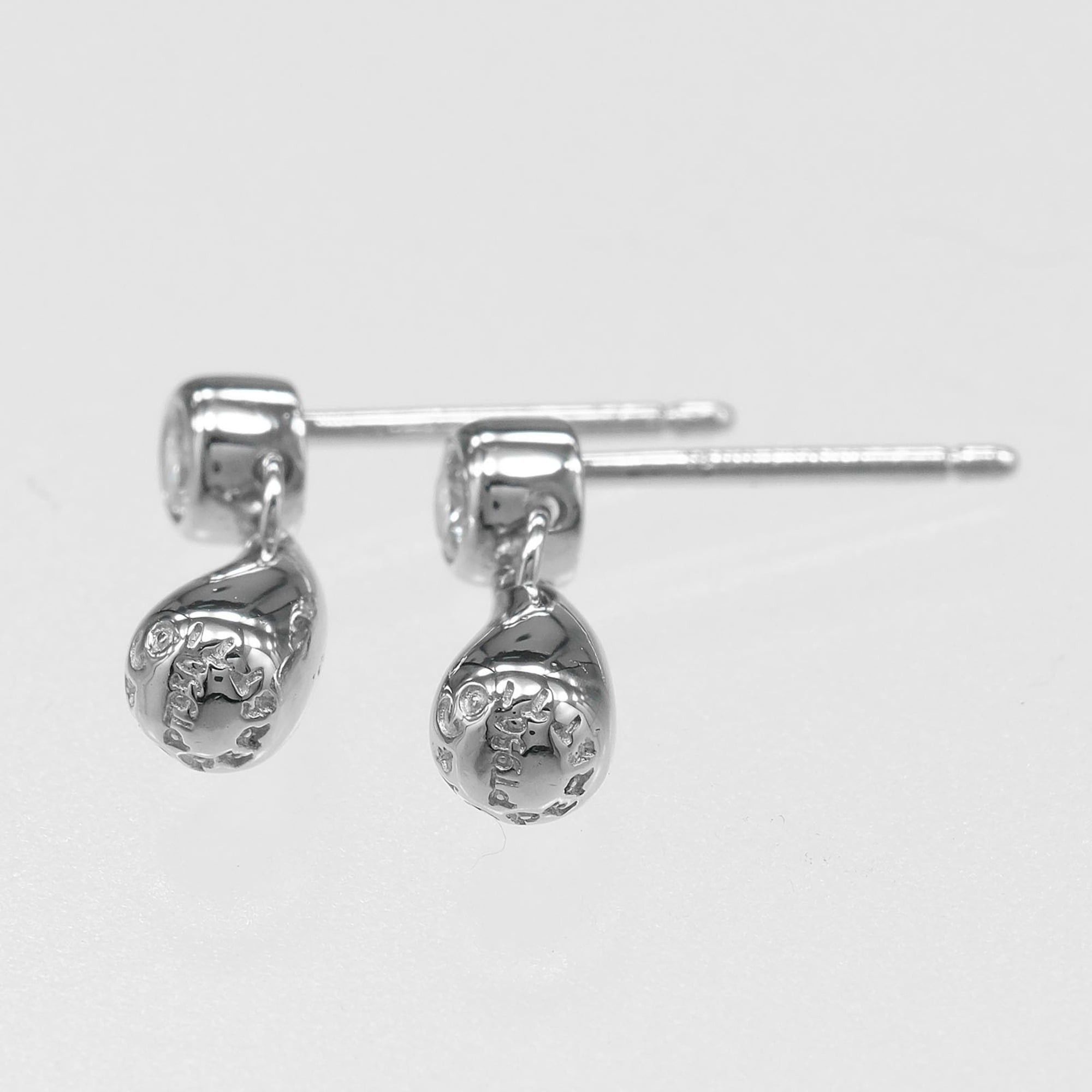Tiffany & Co. Tiffany & Co. Teardrop Earrings, Pt950 Platinum, Diamond, Approx. 4.75g Size ONE SIZE - 6 Thumbnail