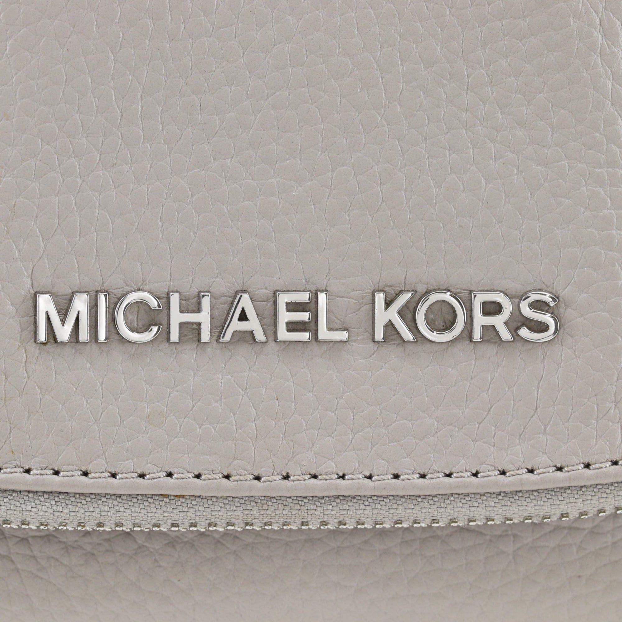 Michael Kors Michael Kors shoulder bag, 35F9SBFC1L, leather, gray, magnetic closure, women's. Size ONE SIZE - 18 Thumbnail