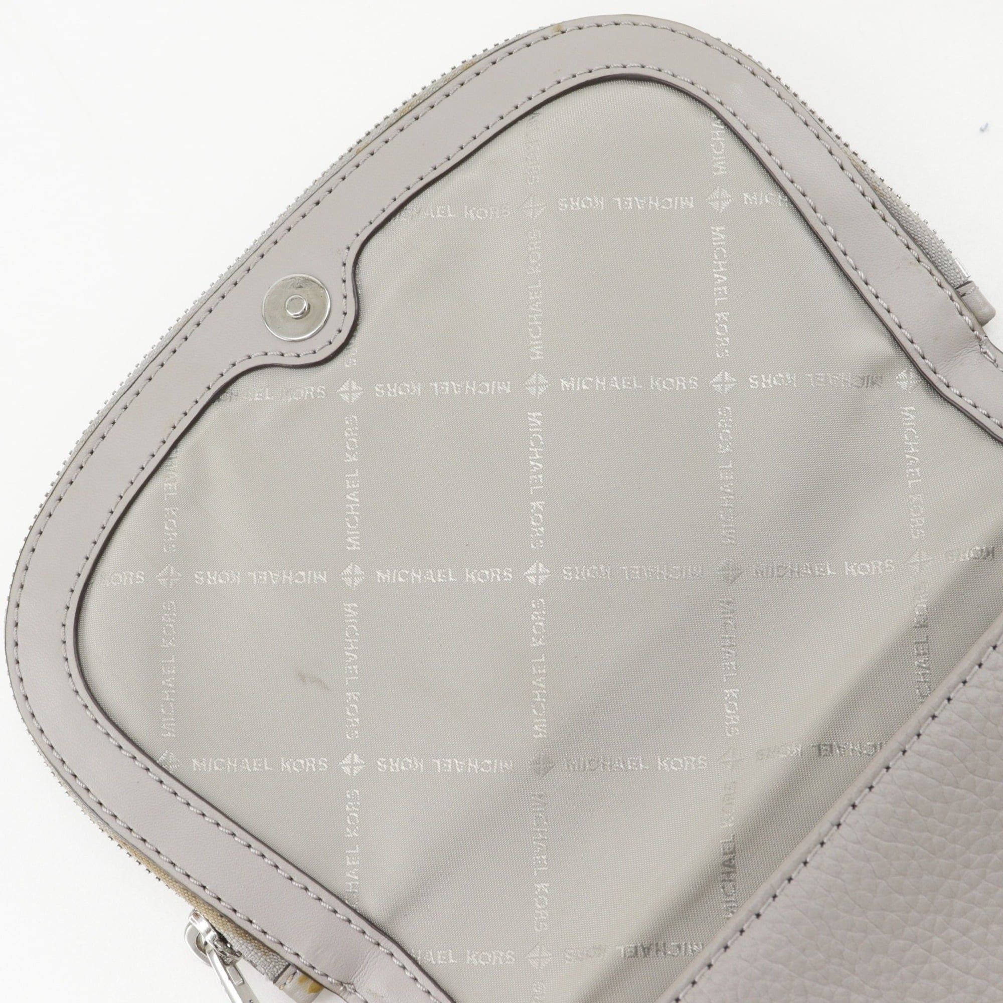 Michael Kors Michael Kors shoulder bag, 35F9SBFC1L, leather, gray, magnetic closure, women's. Size ONE SIZE - 6 Thumbnail
