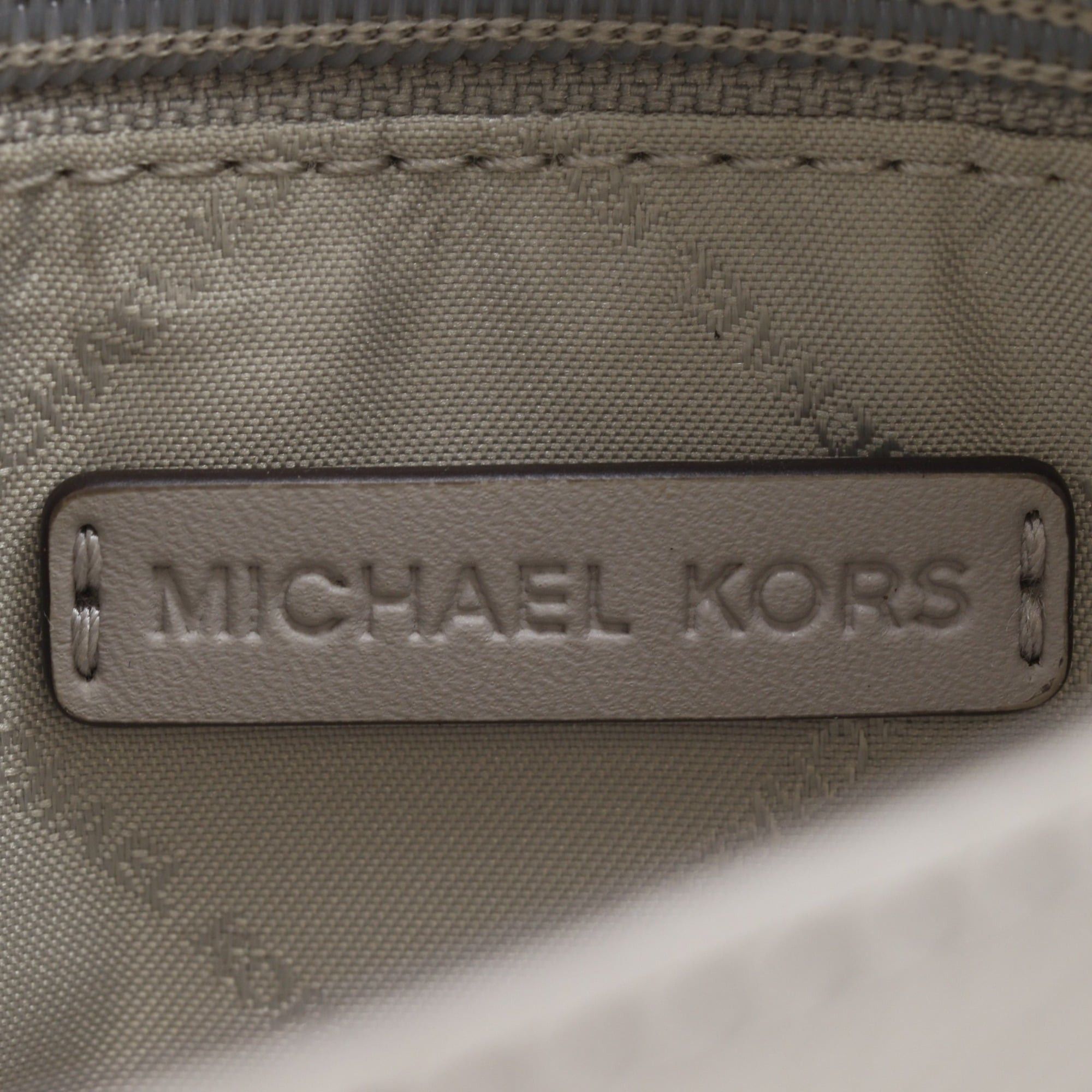 Michael Kors Michael Kors shoulder bag, 35F9SBFC1L, leather, gray, magnetic closure, women's. Size ONE SIZE - 10 Thumbnail