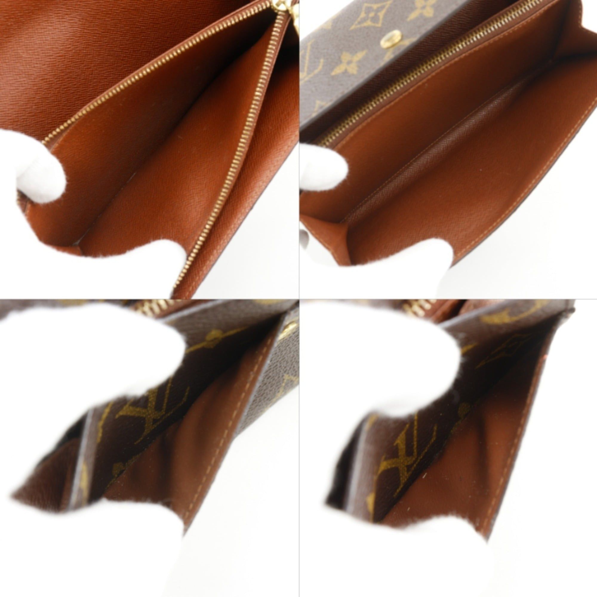 Louis Vuitton Louis Vuitton Pochette Porto Monnet Credit Long Wallet M61725 Monogram Canvas 2001 Brown TH0041 Snap Button Women's Size ONE SIZE - 7 Thumbnail