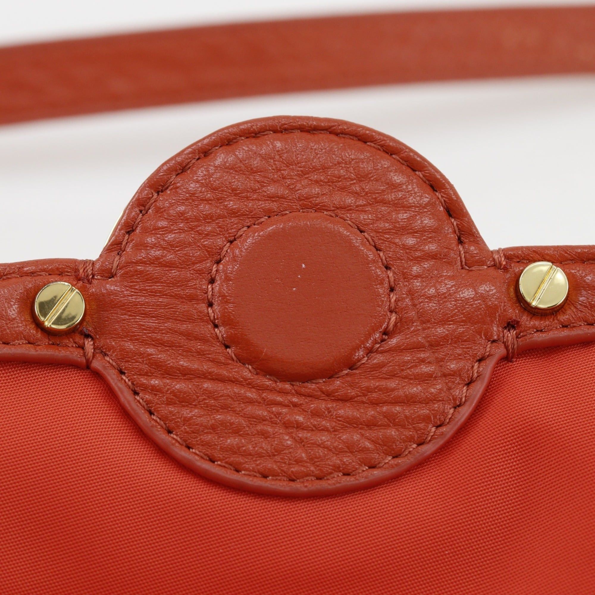 Tory Burch Tory Burch Amanda Mini Shoulder Bag, Leather, Orange, Crossbody, Magnetic Closure, Women's Size ONE SIZE - 17 Thumbnail