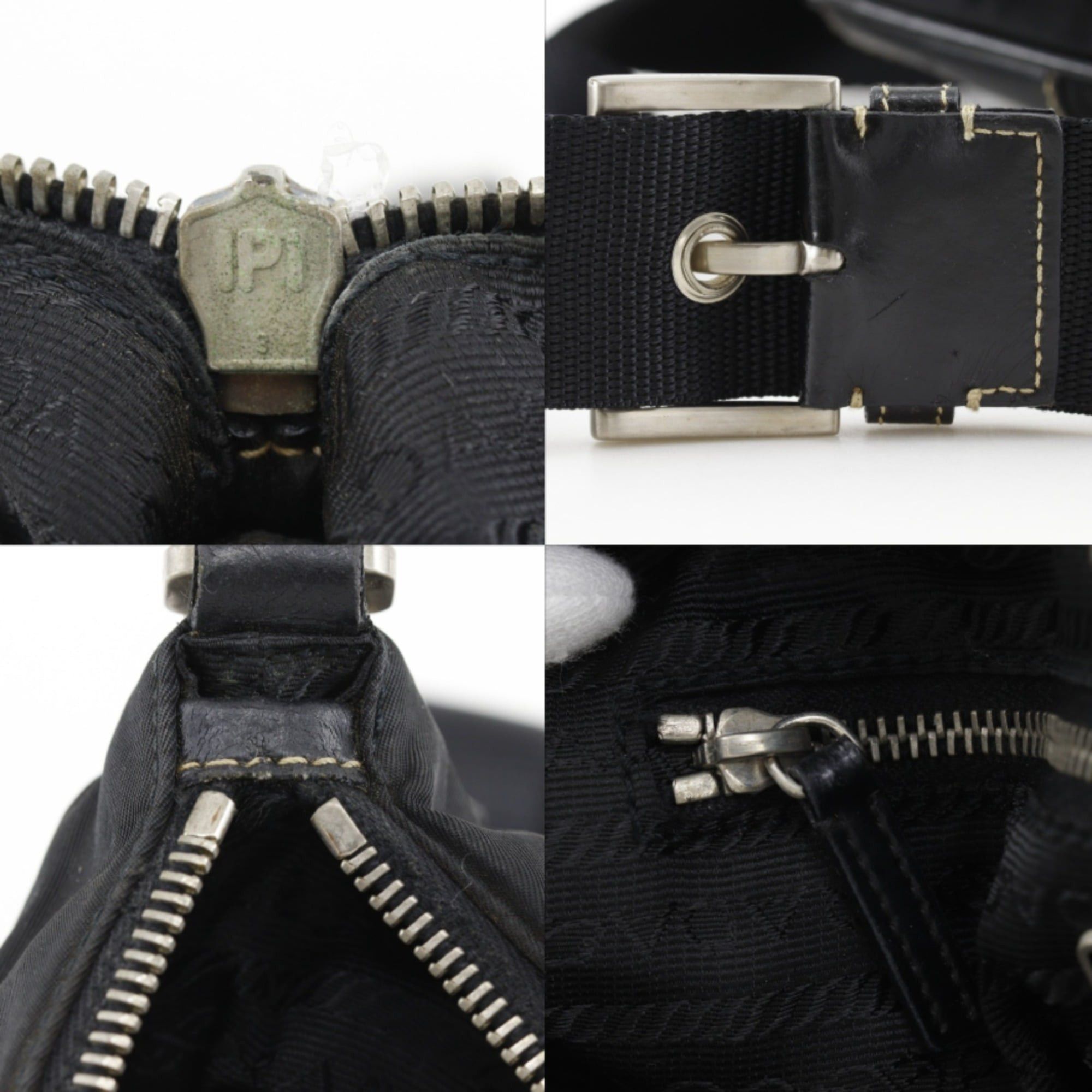 Prada Prada shoulder bag, nylon, black, women's. Size ONE SIZE - 14 Thumbnail