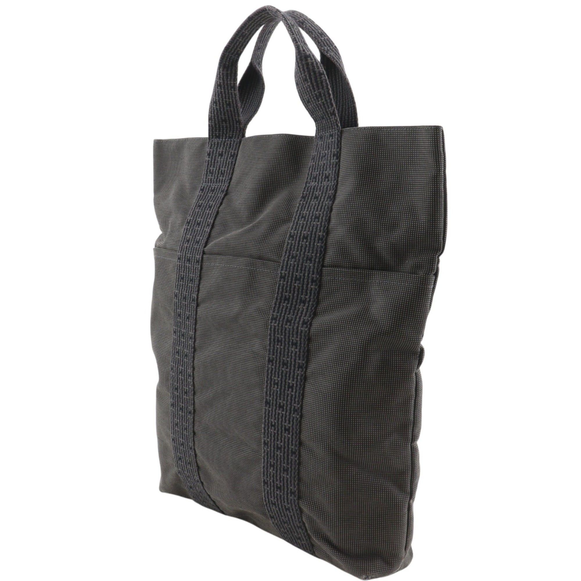 Hermes Hermes Herline Cabas Handbag/Tote Bag, Canvas, Gray, A4 Size, Unisex Size ONE SIZE - 2 Thumbnail
