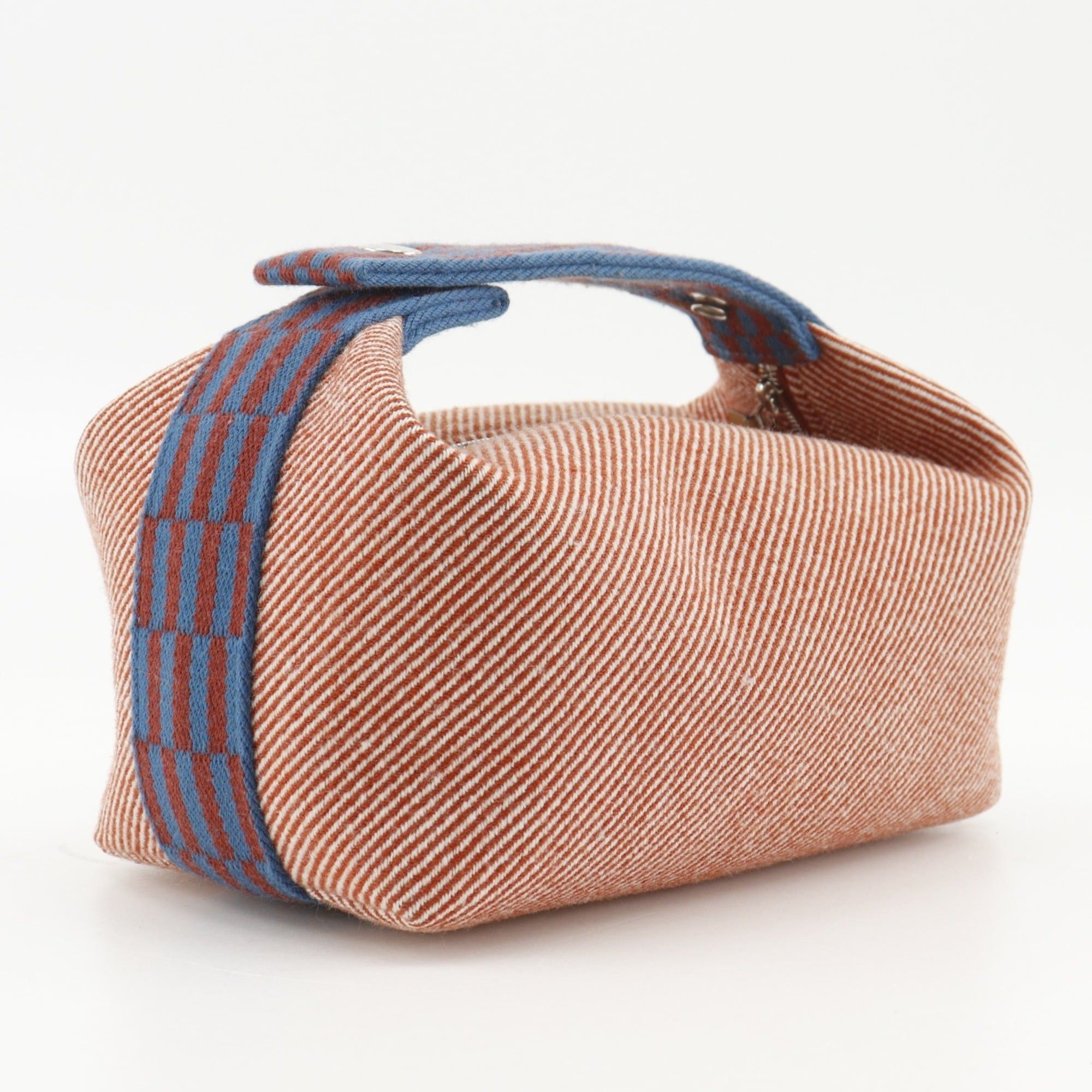 Hermes Hermes Brid a Black PM Handbag/Pouch, Wool, Red, Unisex Size ONE SIZE - 3 Thumbnail