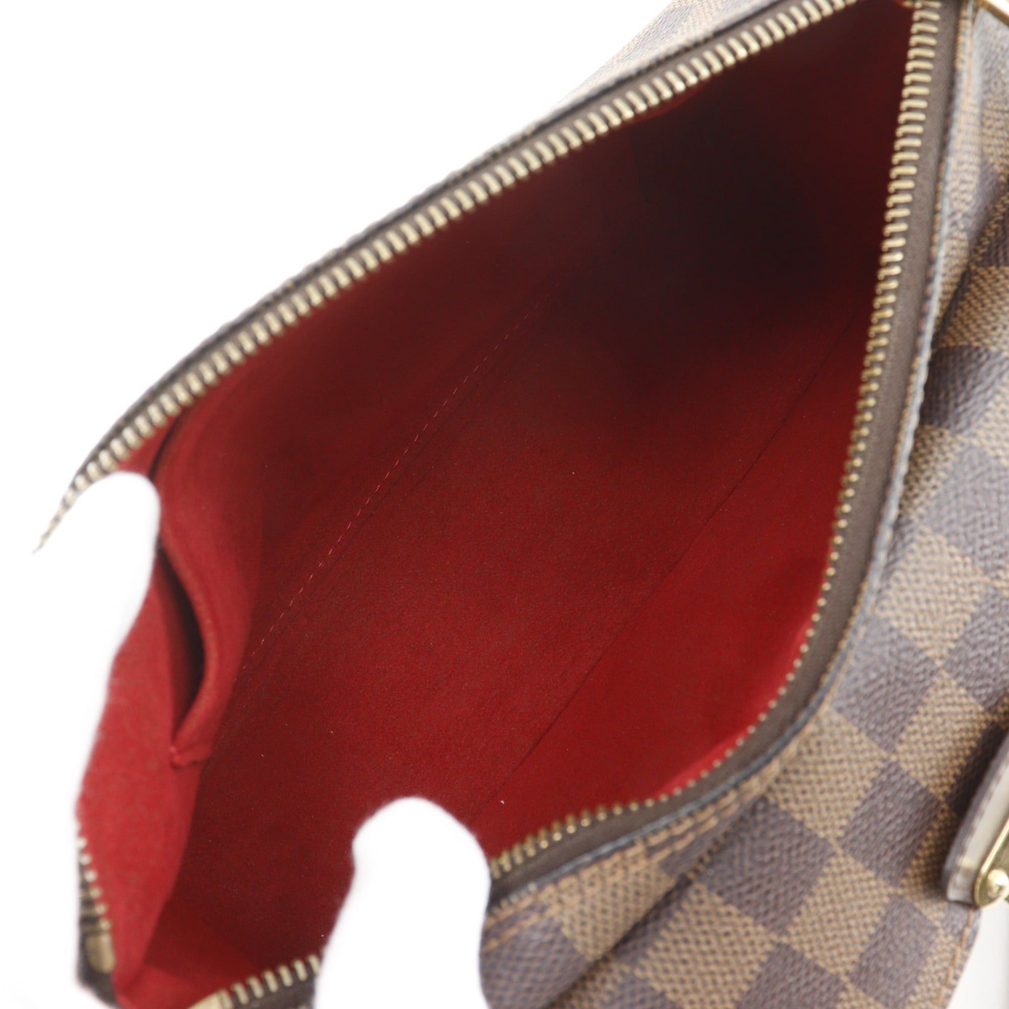 Louis Vuitton Louis Vuitton Ravello GM Shoulder Bag N60006 Damier Canvas 2007 Brown VI4077 Women's Size ONE SIZE - 5 Thumbnail