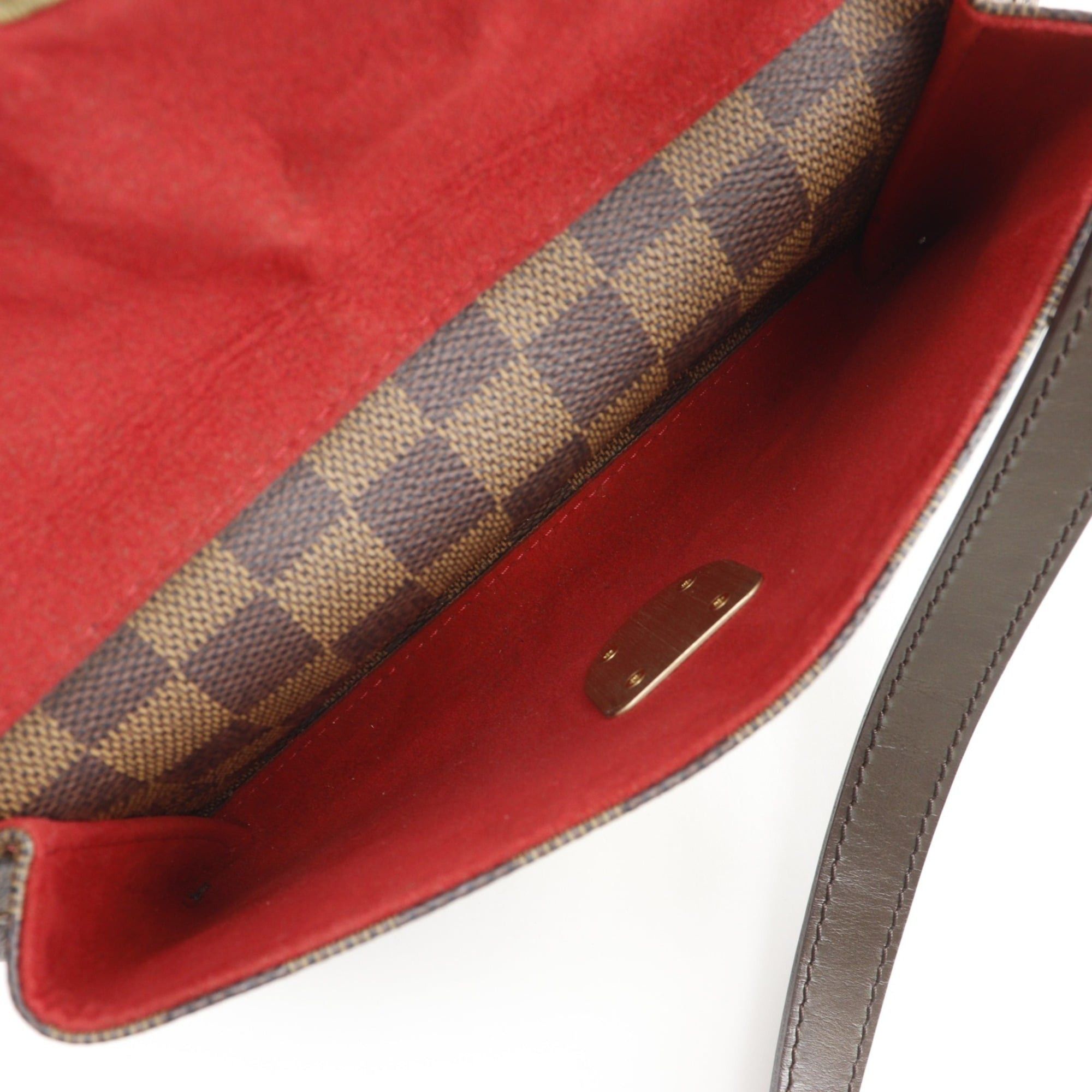 Louis Vuitton Louis Vuitton Ravello GM Shoulder Bag N60006 Damier Canvas 2007 Brown VI4077 Women's Size ONE SIZE - 7 Thumbnail