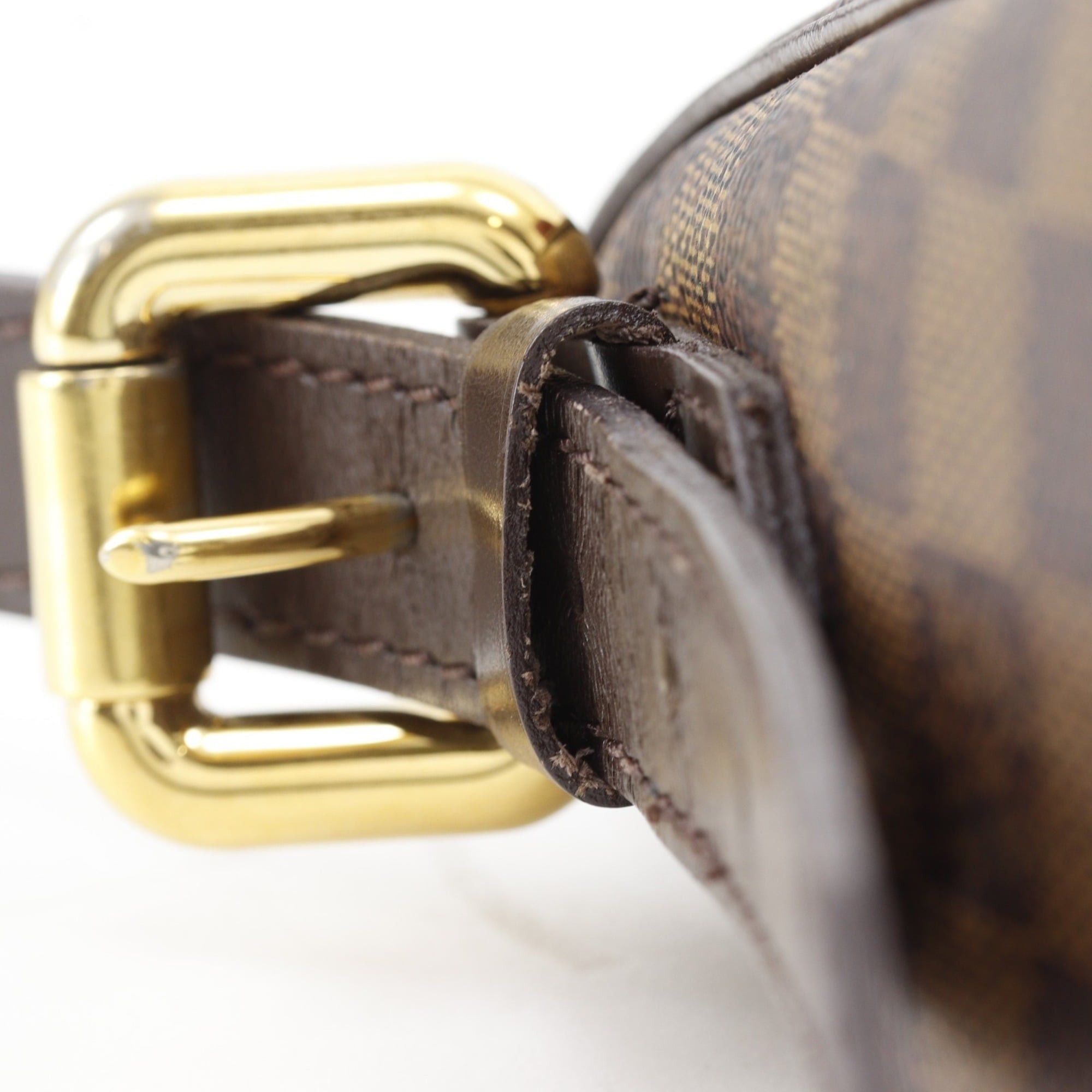 Louis Vuitton Louis Vuitton Ravello GM Shoulder Bag N60006 Damier Canvas 2007 Brown VI4077 Women's Size ONE SIZE - 13 Thumbnail