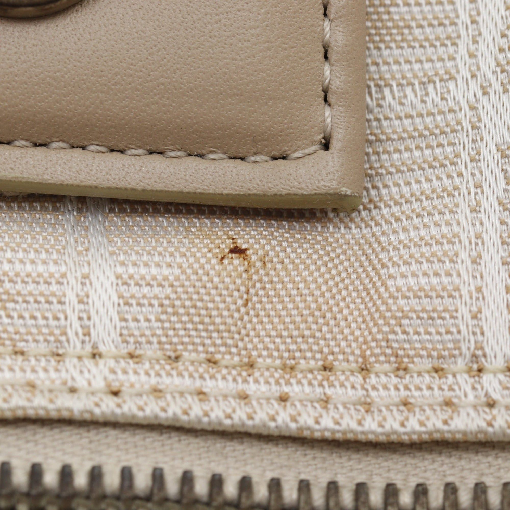 Chanel Chanel New Travel Line Boston Bag A15966 Nylon Canvas Beige A4 Women's Size ONE SIZE - 12 Thumbnail