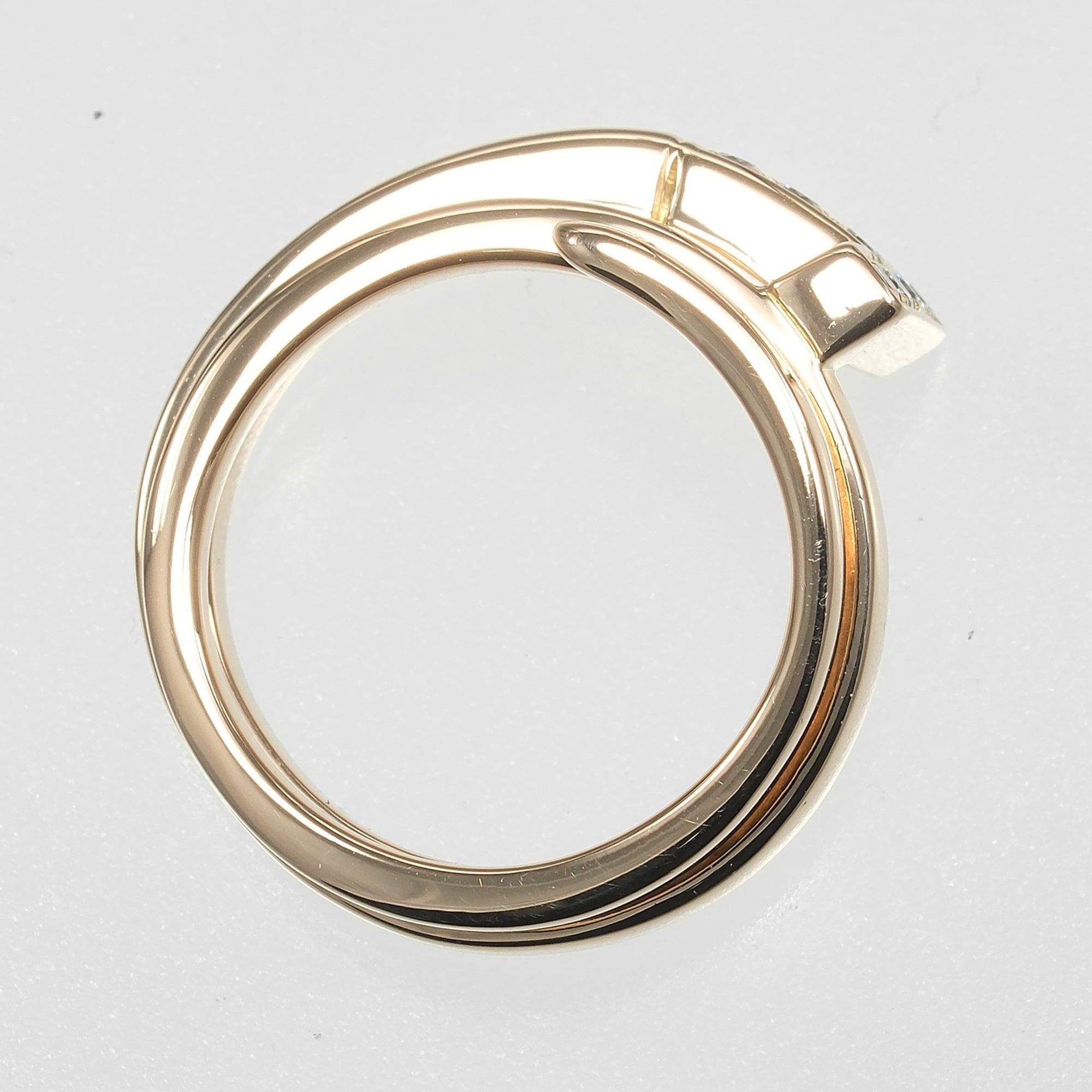 Tiffany & Co. Tiffany & Co. T-Square Wrap Ring, Size 8.5, 18K Pink Gold, Diamond, Approx. 7g. Size ONE SIZE - 9 Thumbnail