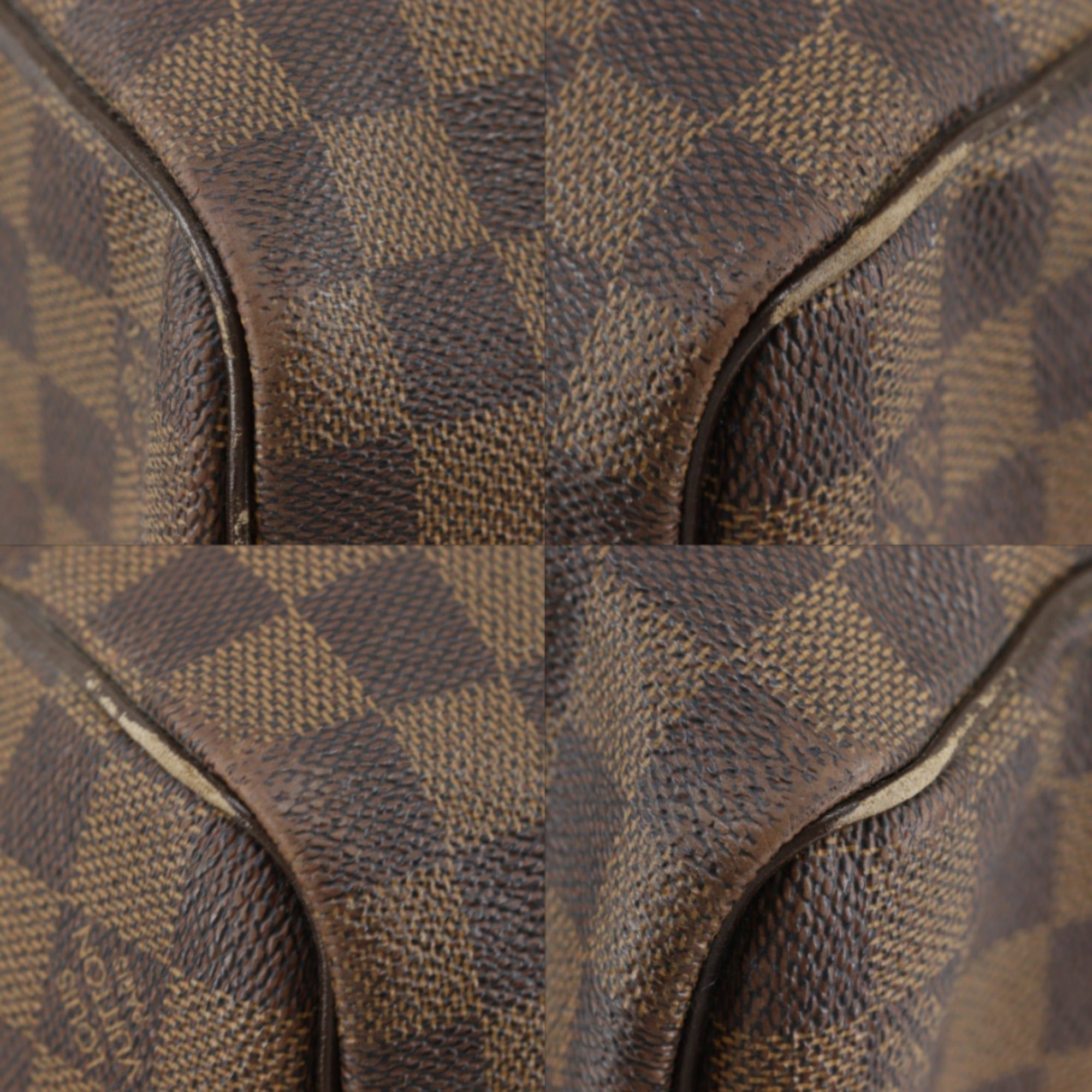 Louis Vuitton Louis Vuitton Keepall 50 Boston Bag N41427 Damier Canvas 2009 Brown MB1099 A4 Double Zipper Keepall50 Unisex Size ONE SIZE - 4 Thumbnail