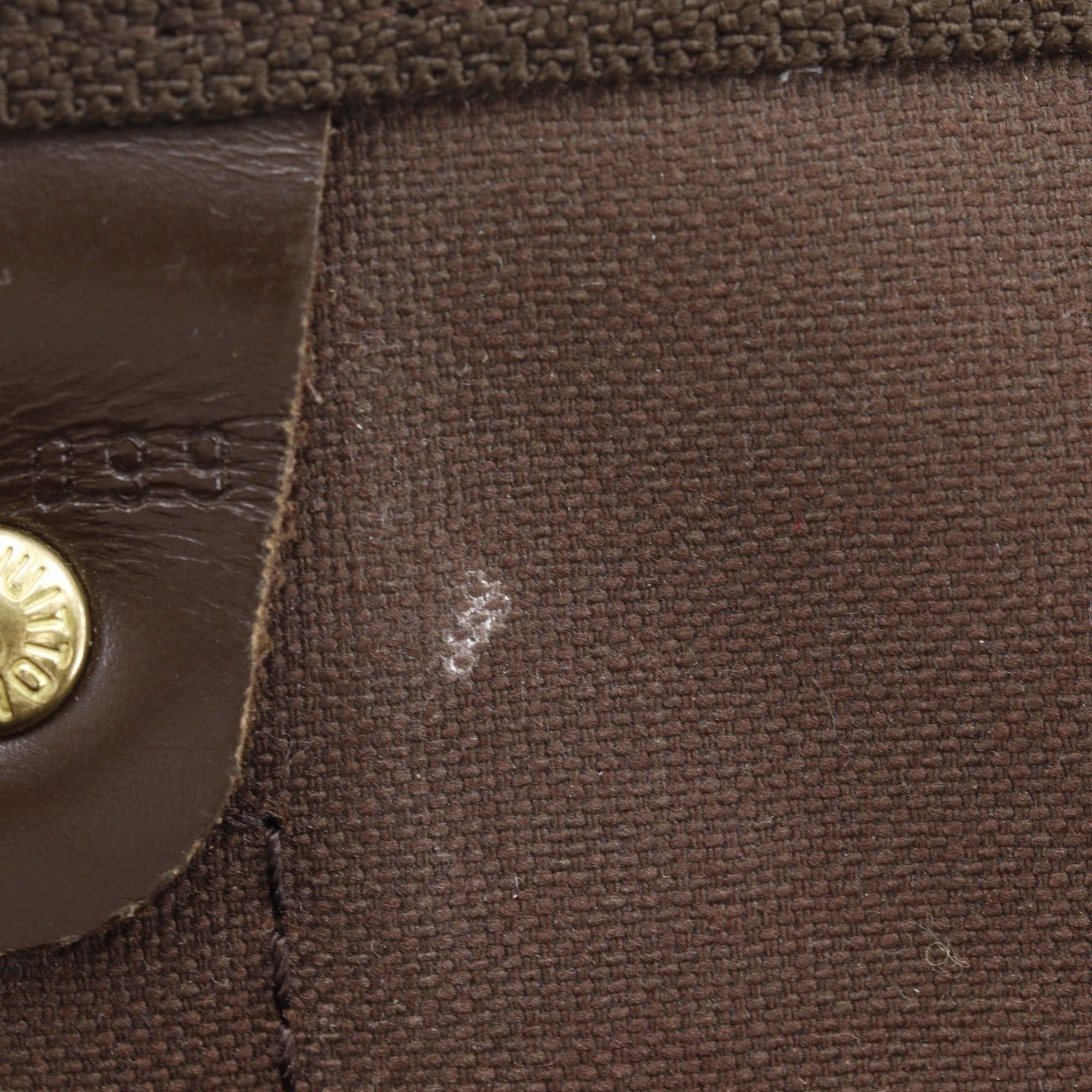 Louis Vuitton Louis Vuitton Keepall 50 Boston Bag N41427 Damier Canvas 2009 Brown MB1099 A4 Double Zipper Keepall50 Unisex Size ONE SIZE - 7 Thumbnail