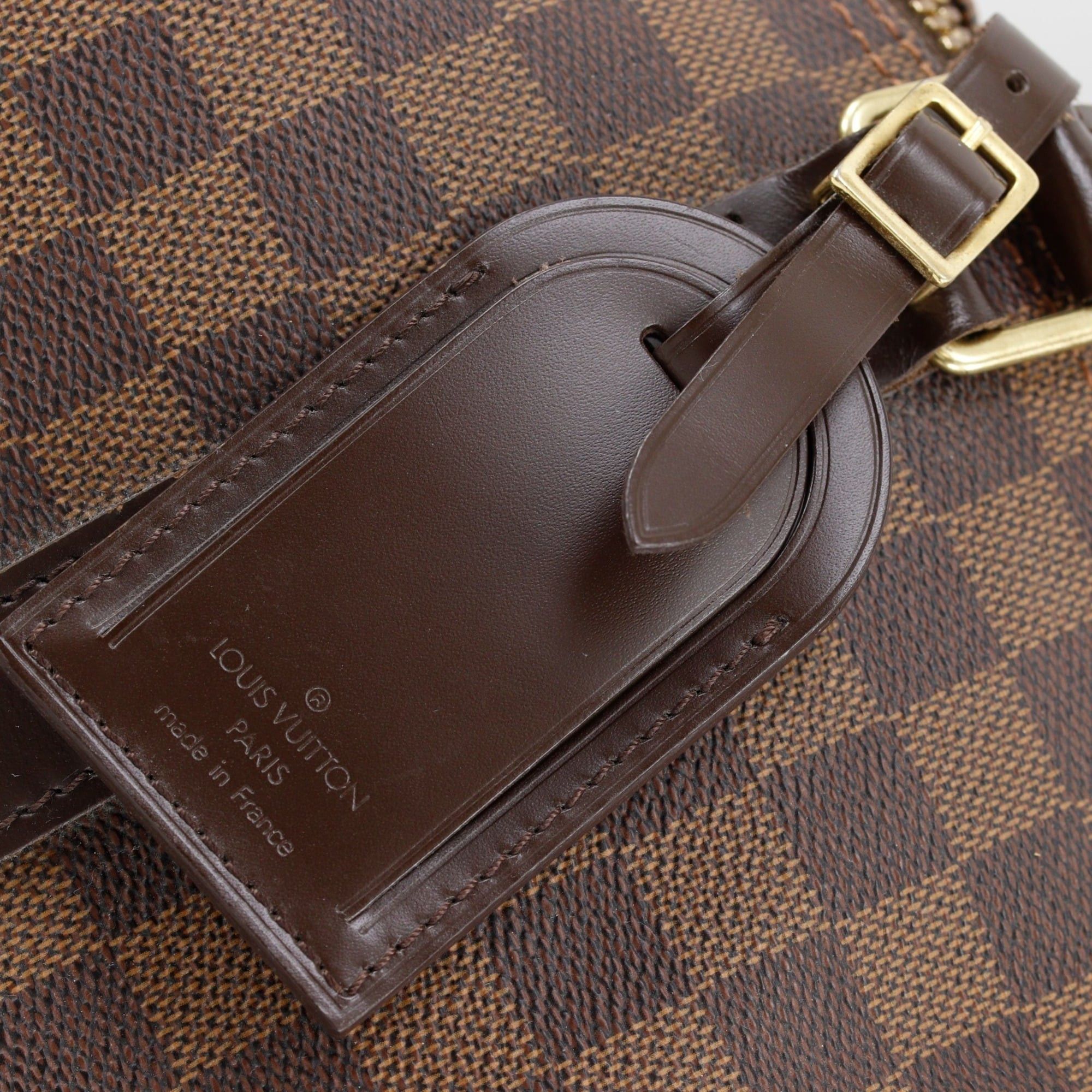 Louis Vuitton Louis Vuitton Keepall 50 Boston Bag N41427 Damier Canvas 2009 Brown MB1099 A4 Double Zipper Keepall50 Unisex Size ONE SIZE - 14 Thumbnail