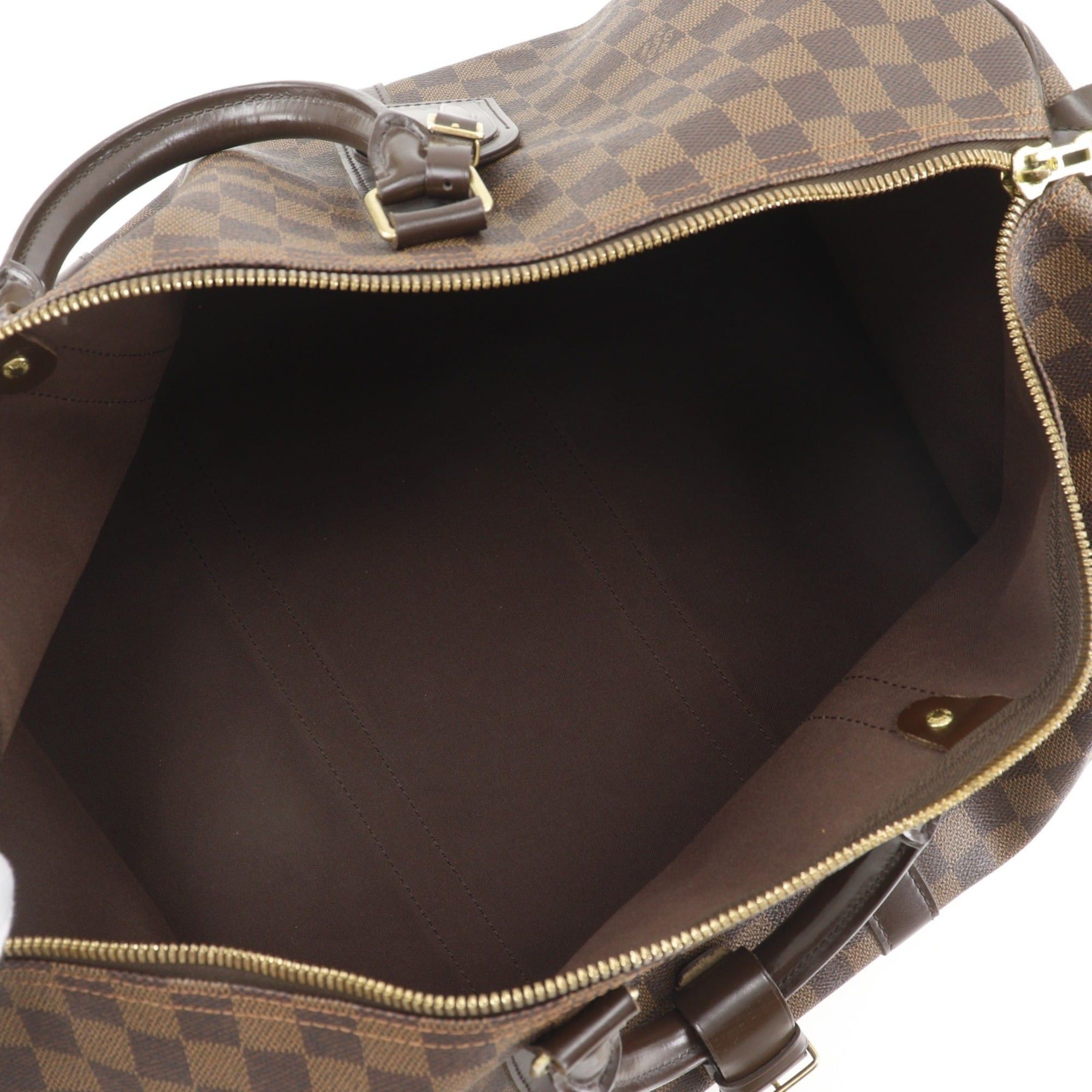 Louis Vuitton Louis Vuitton Keepall 50 Boston Bag N41427 Damier Canvas 2009 Brown MB1099 A4 Double Zipper Keepall50 Unisex Size ONE SIZE - 6 Thumbnail