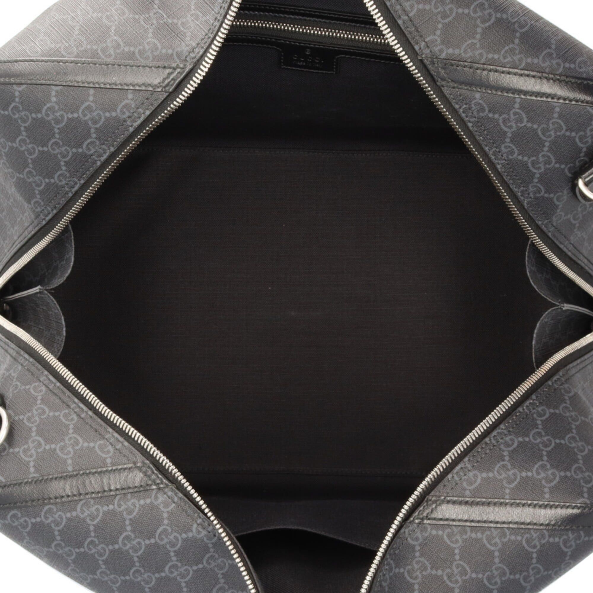 Gucci Gucci Interlocking G Duffle Bag, Boston GG Supreme Canvas 696014, Black, Men's/Women's, GUCCI 2-way Size ONE SIZE - 6 Thumbnail