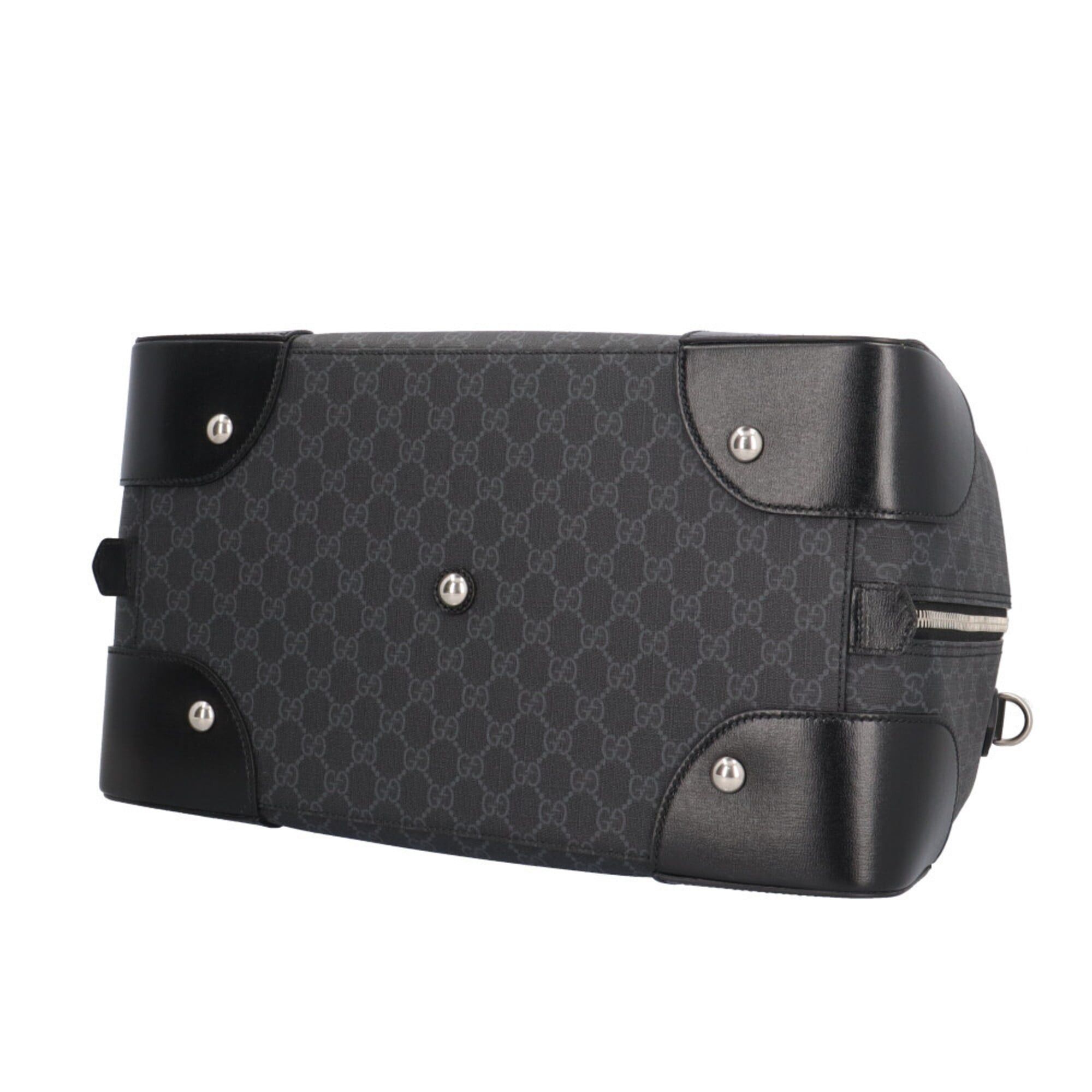 Gucci Gucci Interlocking G Duffle Bag, Boston GG Supreme Canvas 696014, Black, Men's/Women's, GUCCI 2-way Size ONE SIZE - 5 Thumbnail
