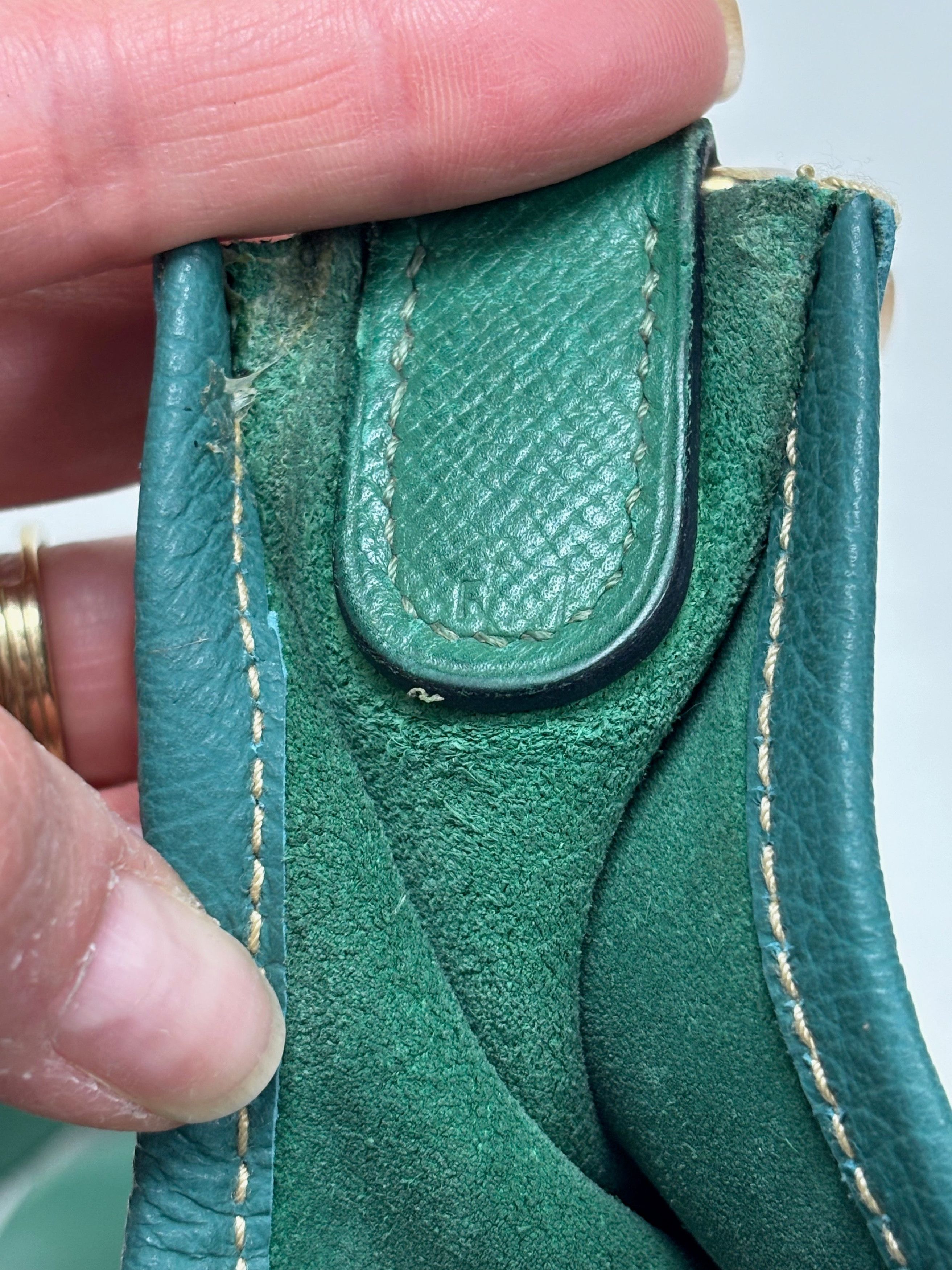 Other HERMÈS Sac Evelyn GM Epsom Vert Size ONE SIZE - 11 Thumbnail