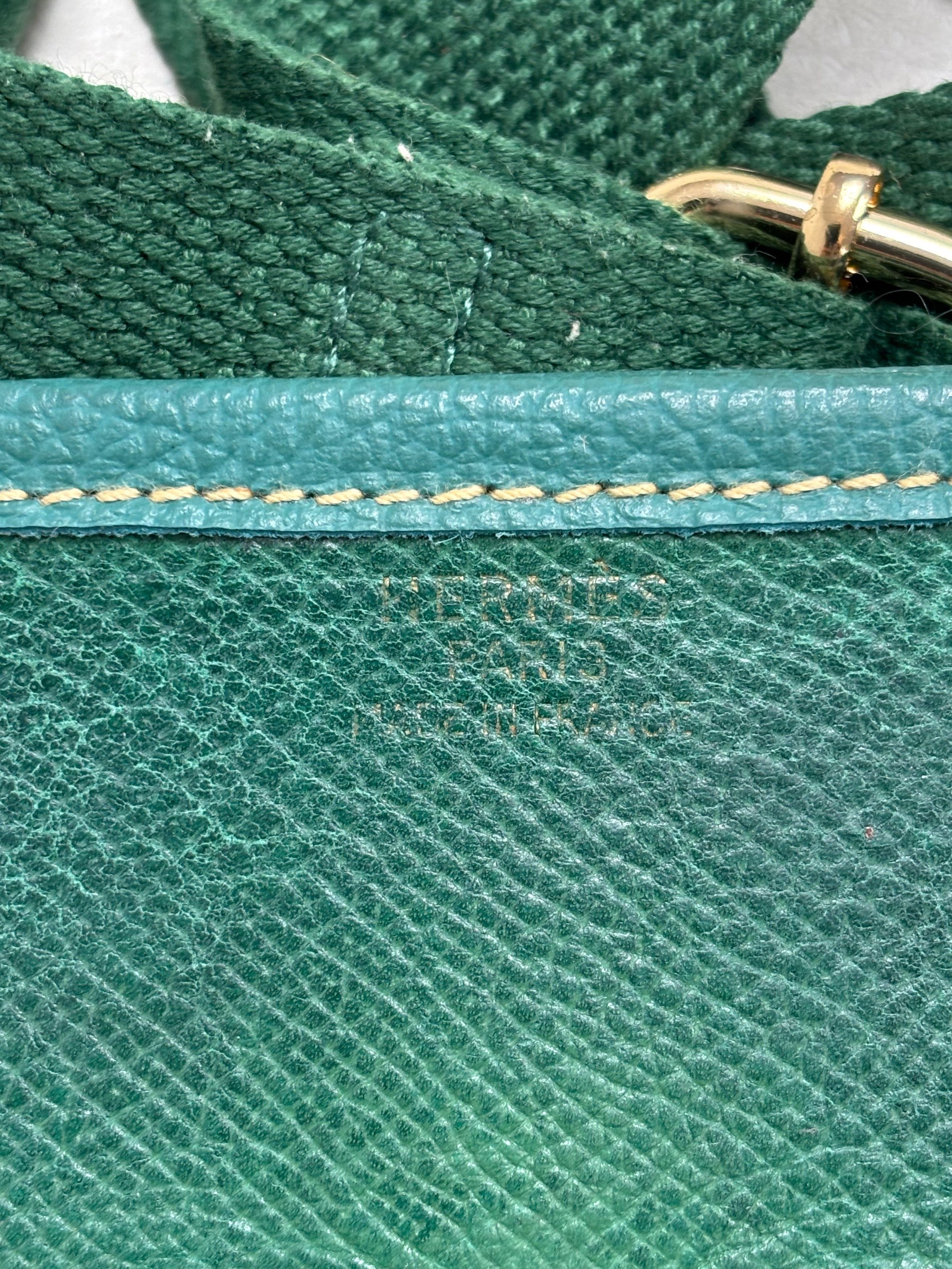 Other HERMÈS Sac Evelyn GM Epsom Vert Size ONE SIZE - 9 Thumbnail