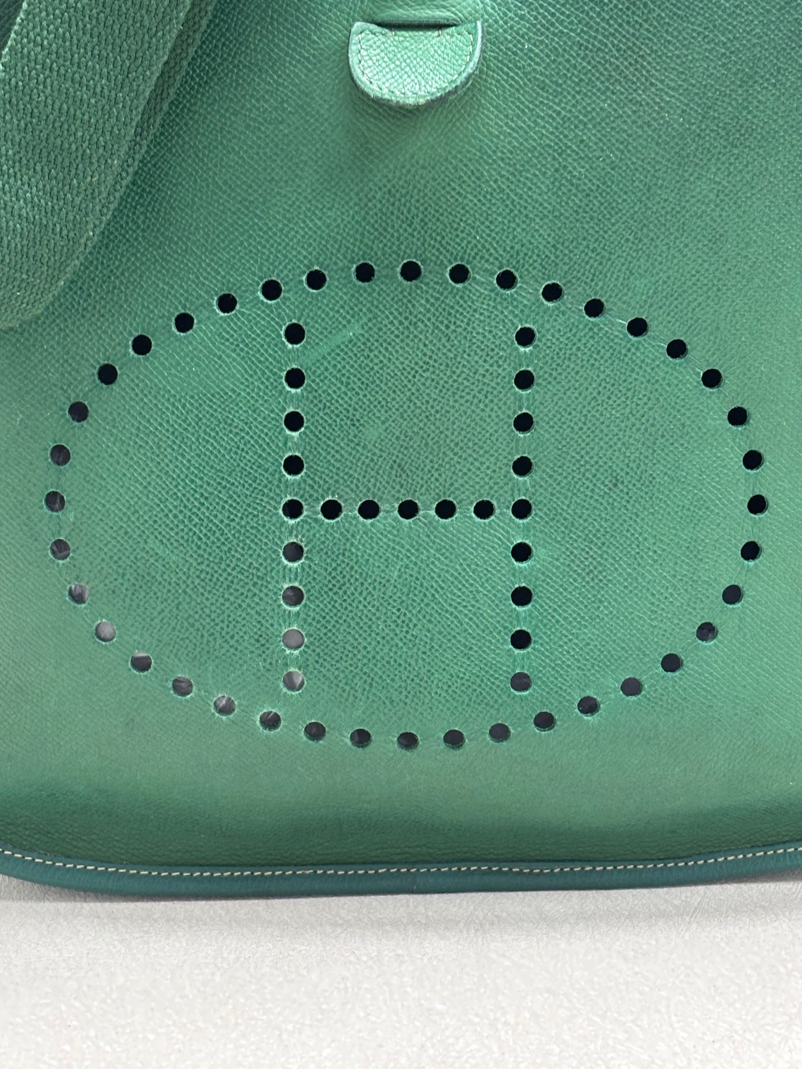Other HERMÈS Sac Evelyn GM Epsom Vert Size ONE SIZE - 2 Thumbnail