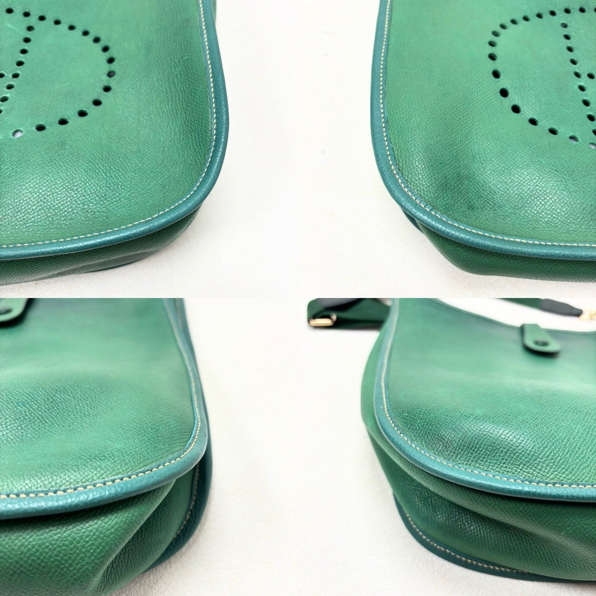 Other HERMÈS Sac Evelyn GM Epsom Vert Size ONE SIZE - 7 Thumbnail