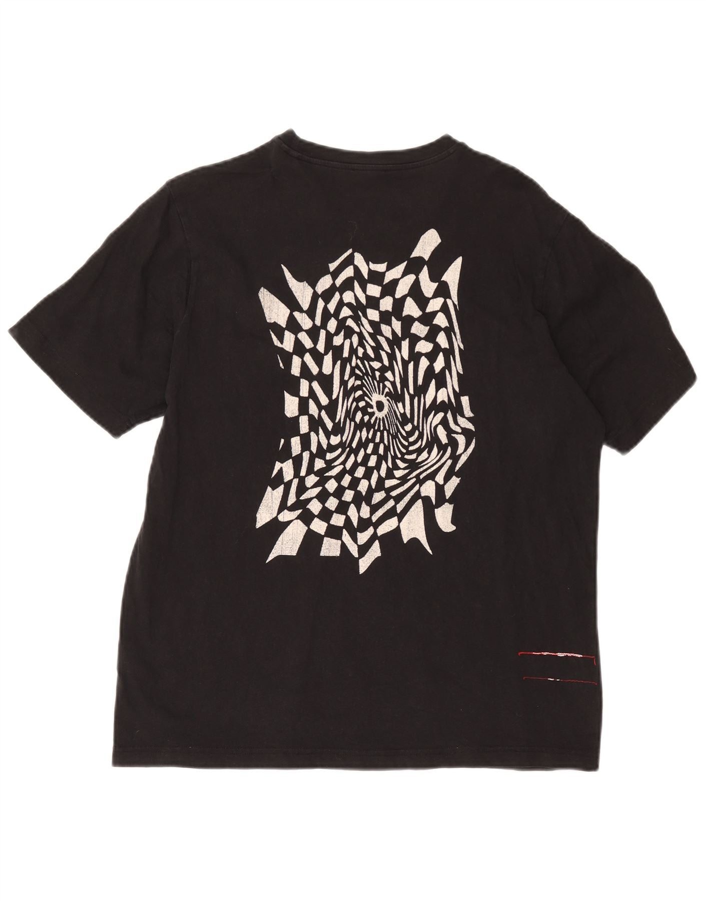 Diesel Mens Graphic T-Shirt Top Large Black Cotton Size US XL / EU 56 / 4 - 2 Thumbnail