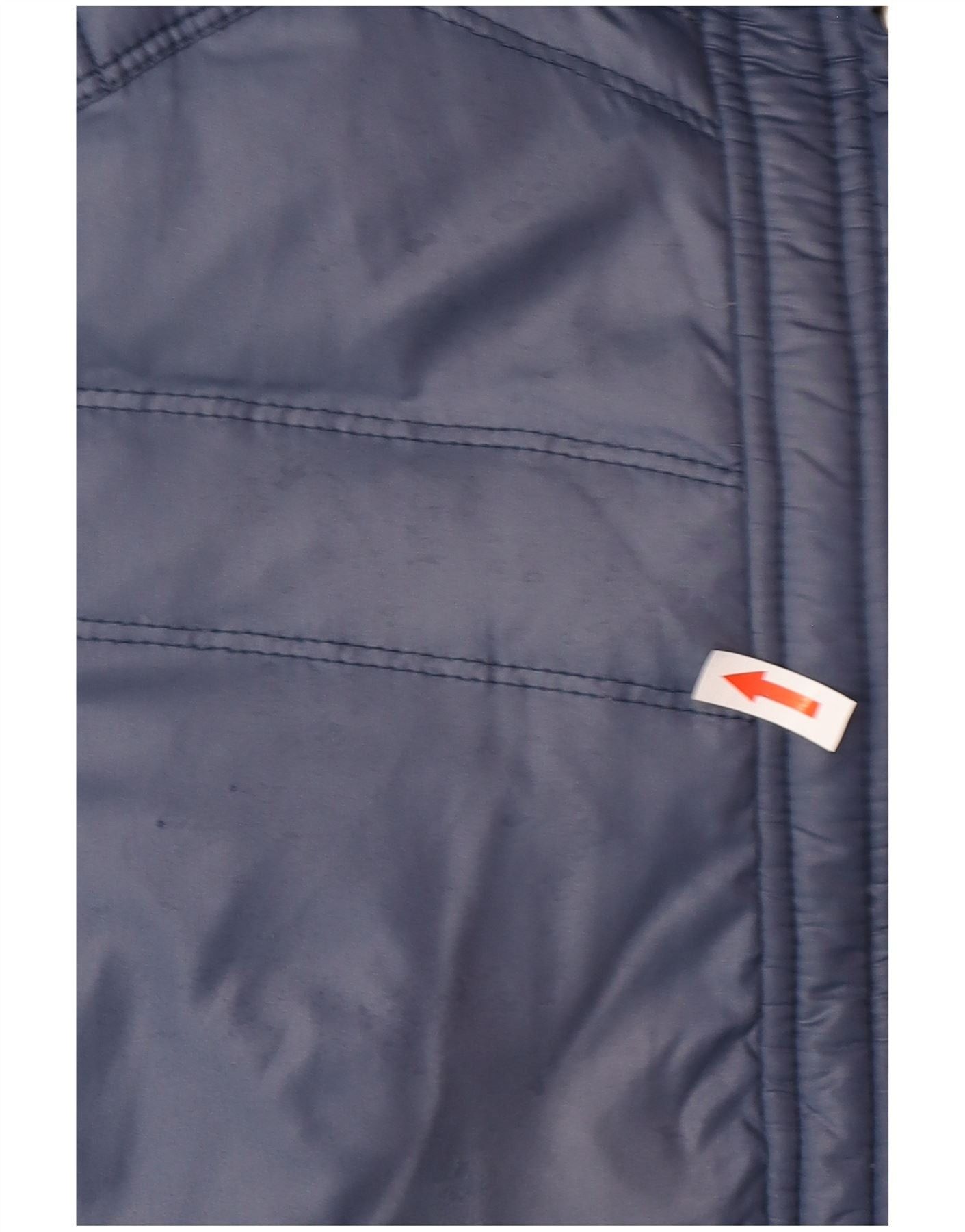 Diesel Mens Padded Jacket UK 40 Large Navy Blue Polyamide Size US XL / EU 56 / 4 - 4 Thumbnail
