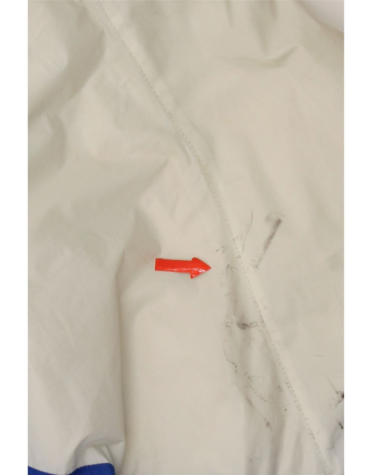 Carhartt Womens Hooded Rain Jacket UK 14 Medium Blue Colourblock Nylo Size M / US 6-8 / IT 42-44 - 4 Thumbnail