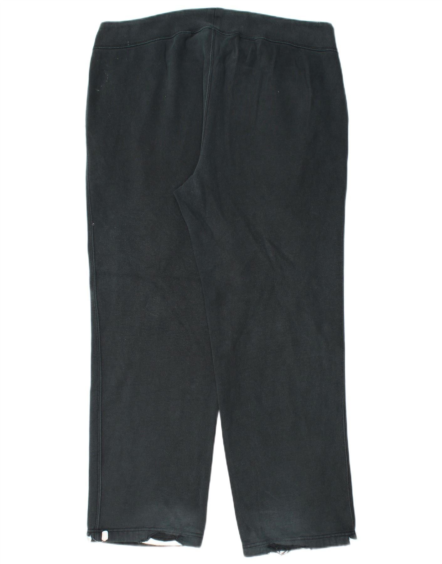 Polo Ralph Lauren Mens Tracksuit Trousers Large Black Cotton Size US 34 / EU 50 - 2 Thumbnail