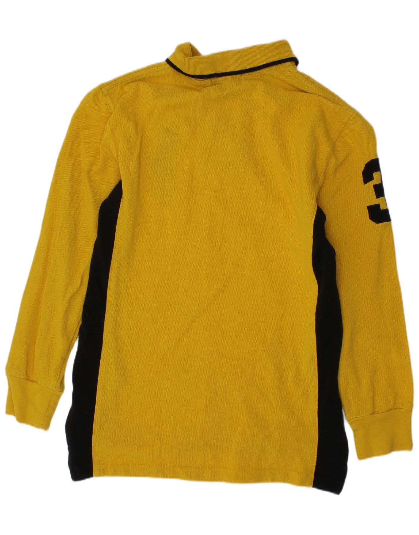 Polo Ralph Lauren Girls Graphic Rugby Polo Shirt 7-8 Years Small Yellow Size ONE SIZE - 2 Thumbnail