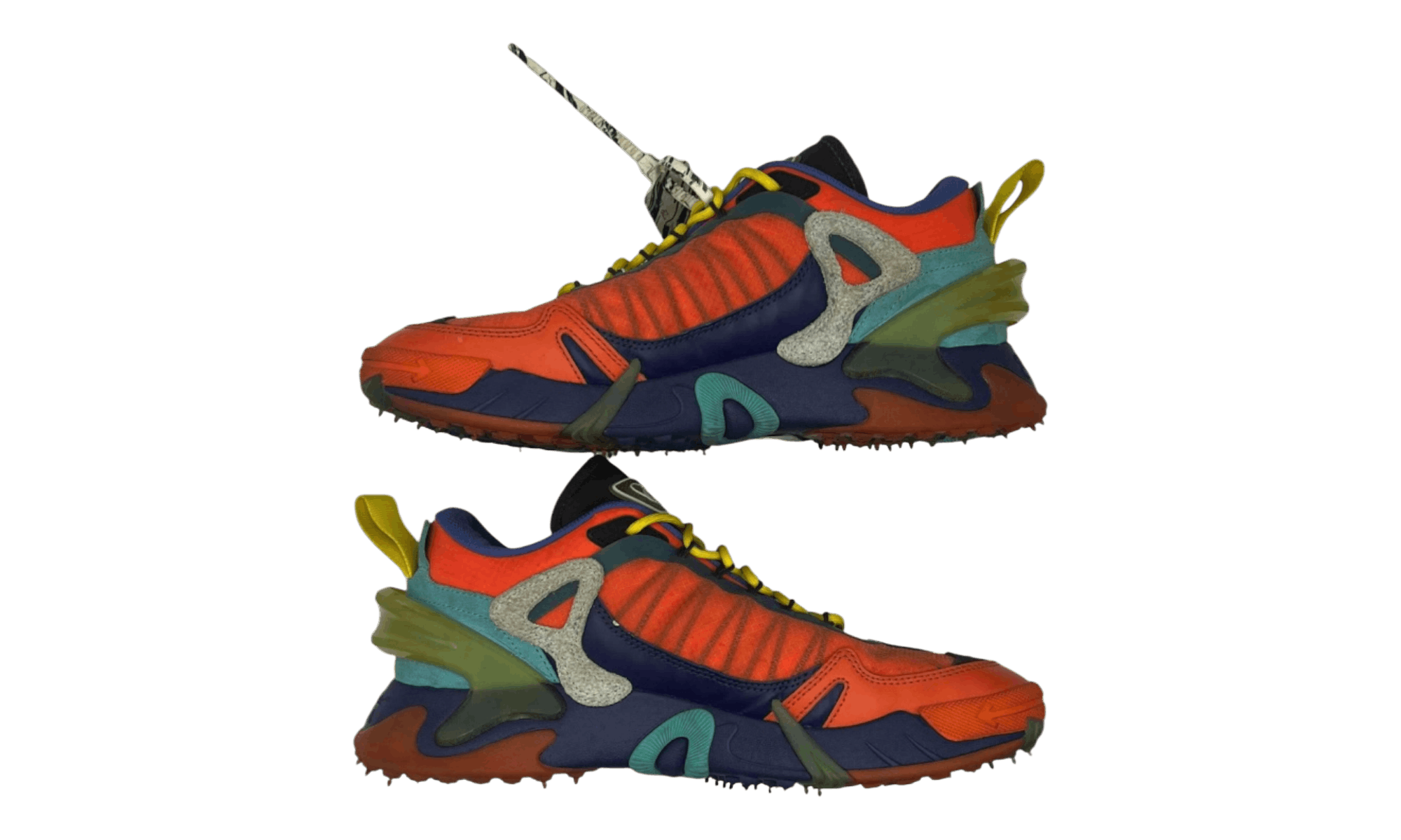 Off-White Odsy-2000 Orange Blue (PreOwned) (No Box) Size US 11 / EU 44 - 3 Thumbnail