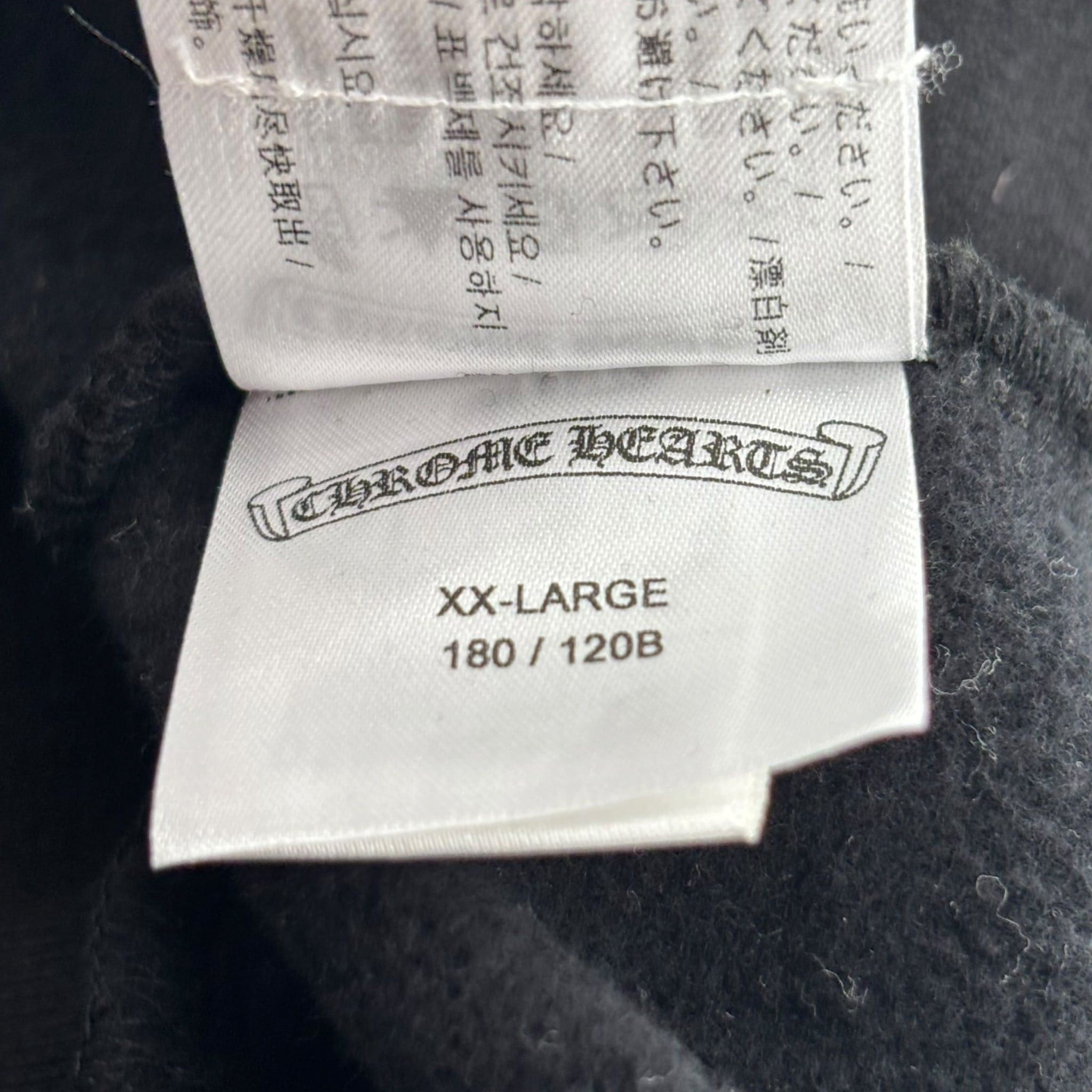 Chrome Hearts Hollywood Plus Logo Hoodie Black & Yellow Size US XXL / EU 58 / 5 - 5 Thumbnail