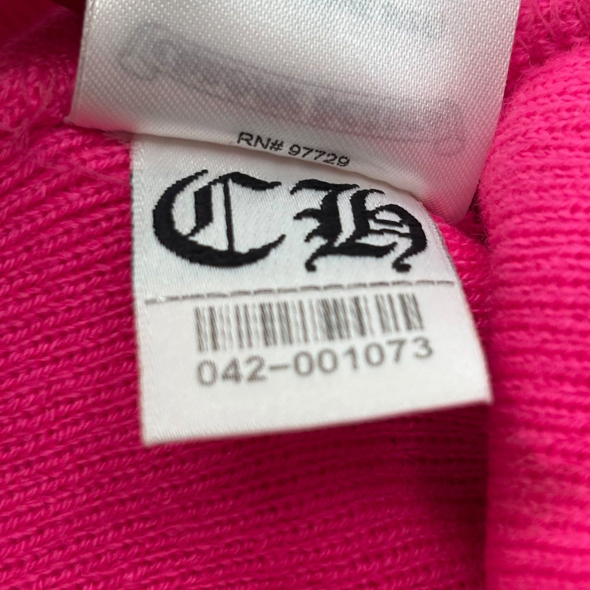 Chrome Hearts Logo Beanie Pink Size ONE SIZE - 6 Thumbnail