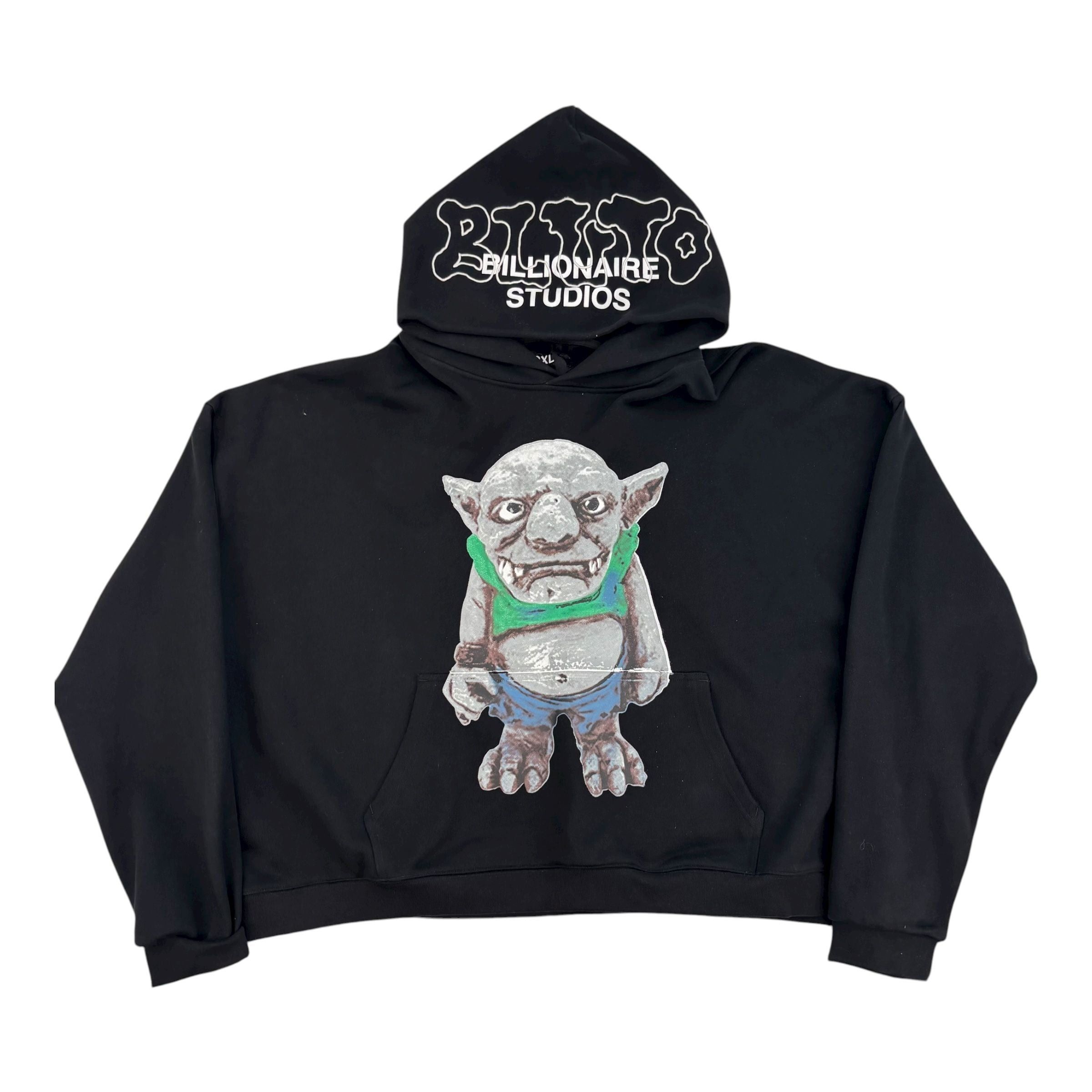 Billionaire Studios Bloated Troll Hoodie "Black" Size US M / EU 48-50 / 2 - 2 Thumbnail
