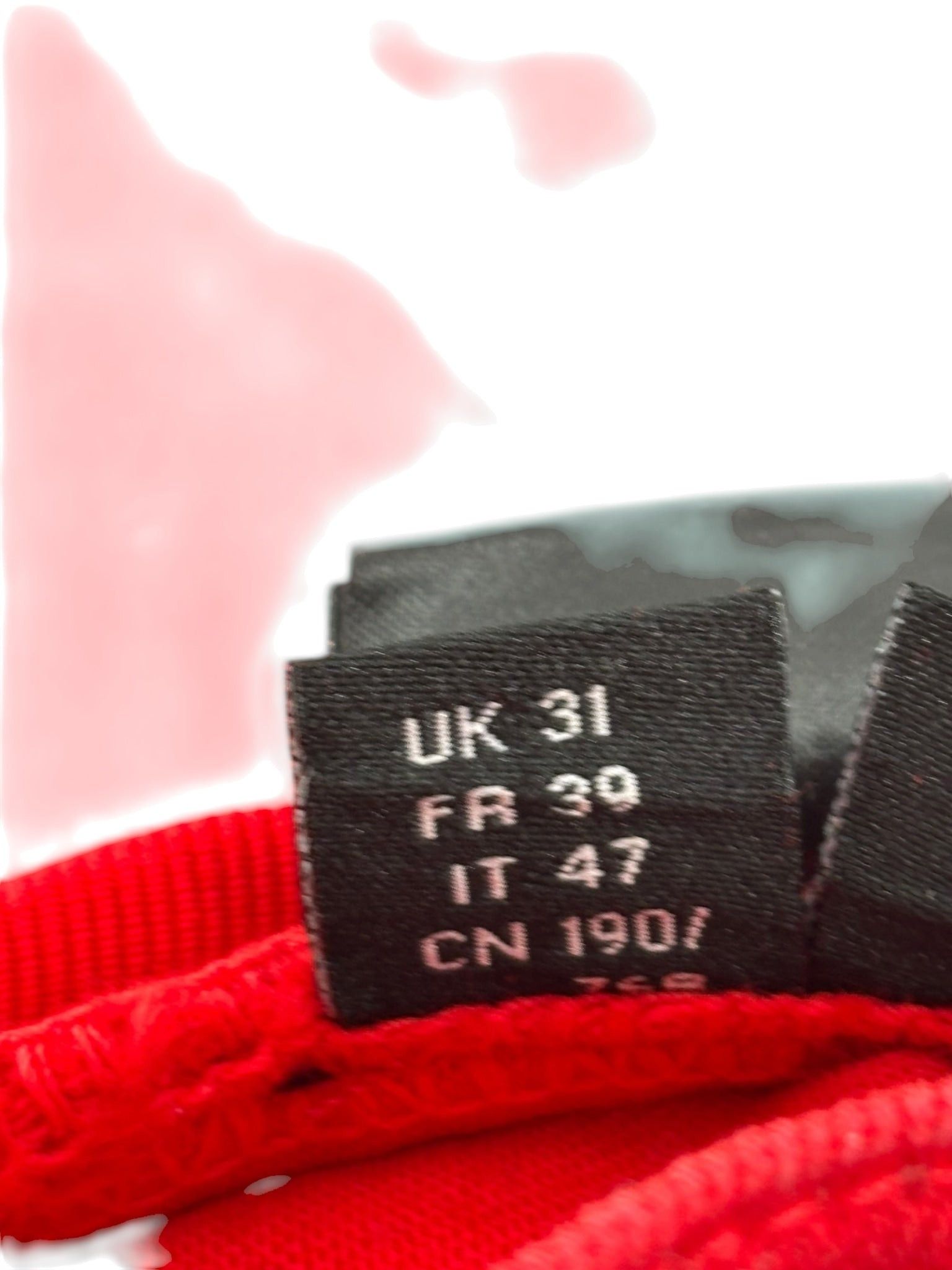 Amiri MX1 Ribbed All Red Size US 31 - 5 Thumbnail