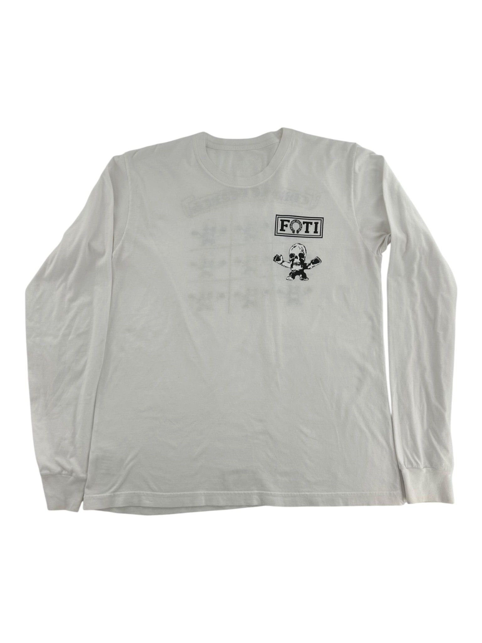 Chrome Hearts Multi Rainbow Foti Teeter Harris White Long Sleeve Tee Size US L / EU 52-54 / 3 - 2 Thumbnail