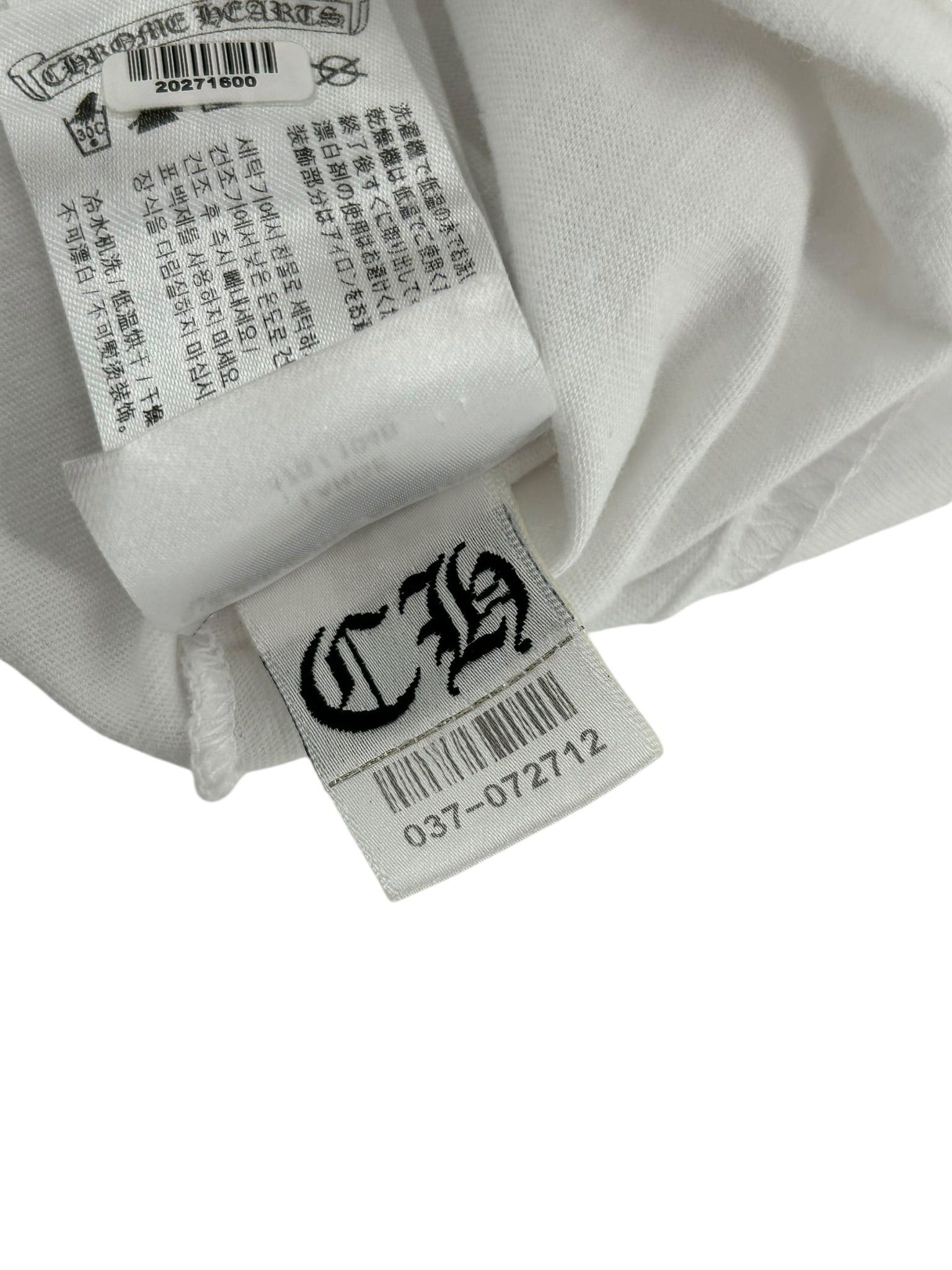 Chrome Hearts Multi Rainbow Foti Teeter Harris White Long Sleeve Tee Size US L / EU 52-54 / 3 - 6 Thumbnail
