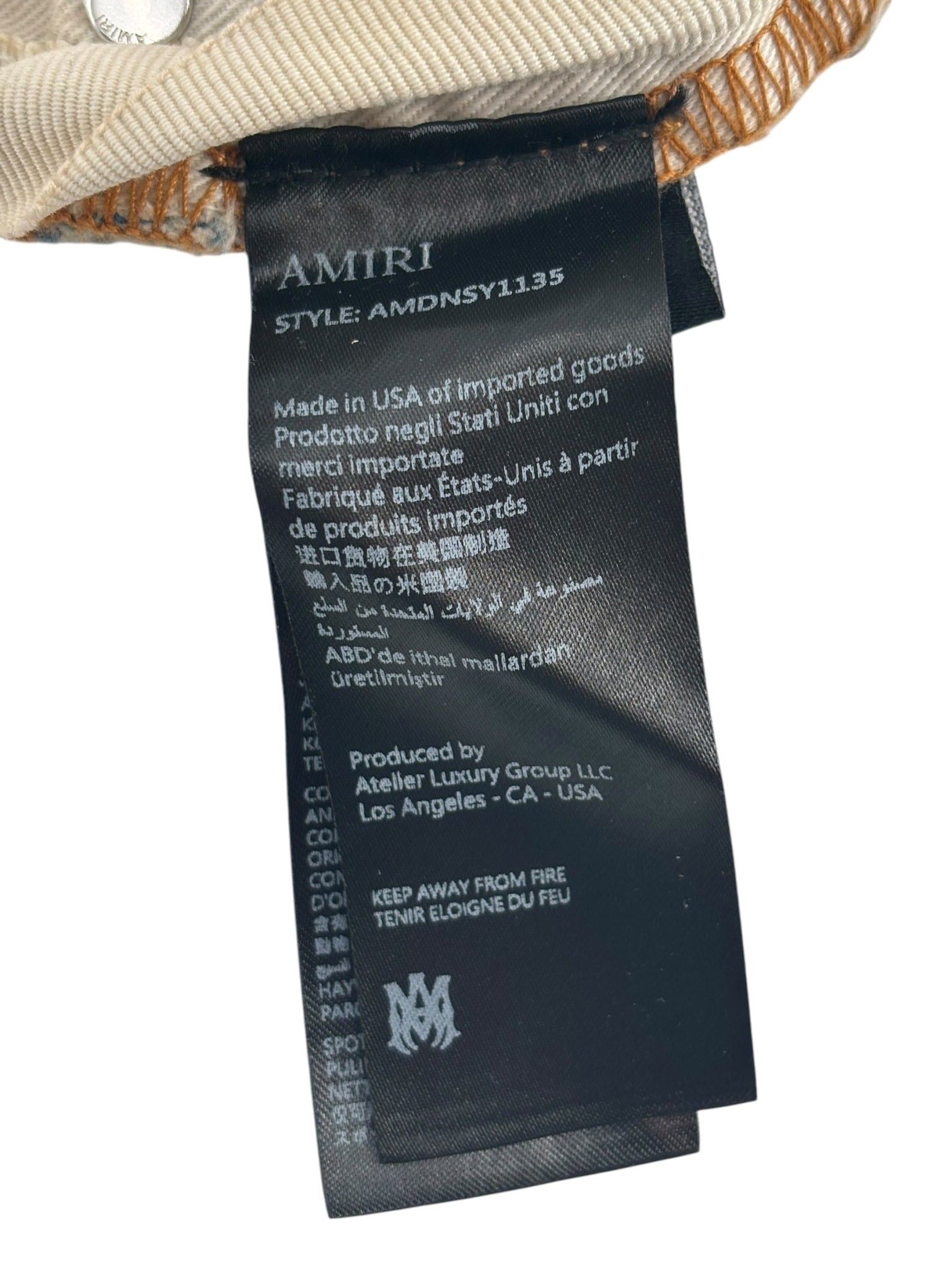 Amiri MX1 Ribbed Dark Green Size US 31 - 4 Thumbnail