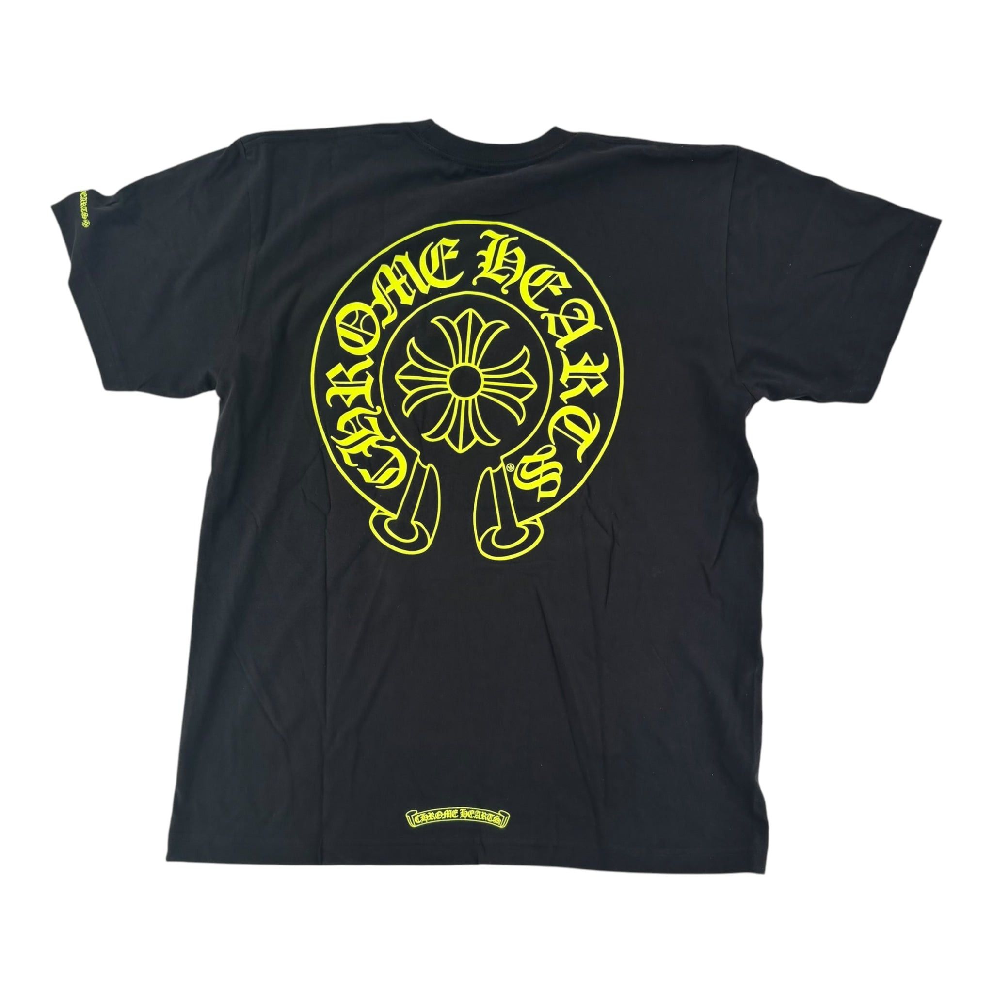 Chrome Hearts Neon Horseshoe Tee Black Size US L / EU 52-54 / 3 - 2 Thumbnail