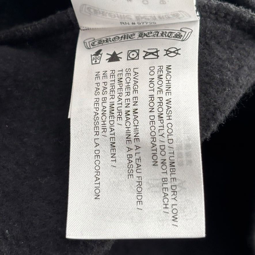 Chrome Hearts Horshoe Logo Sweatshirt Black Size US XXL / EU 58 / 5 - 4 Thumbnail