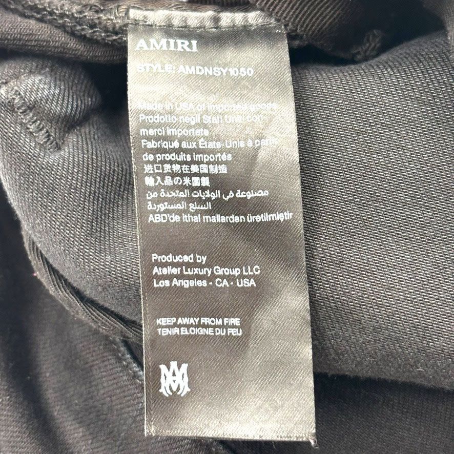 Amiri Logo Patch Denim Black Size US 28 / EU 44 - 4 Thumbnail