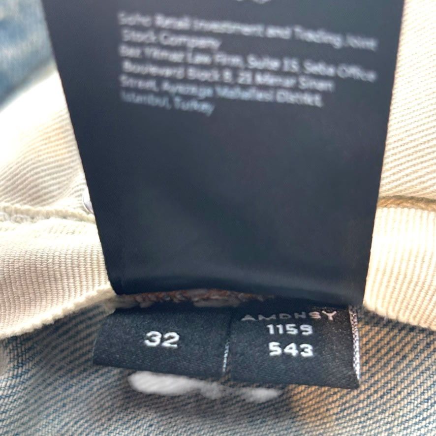 Amiri Denim Light Acid Wash Size US 32 / EU 48 - 6 Thumbnail