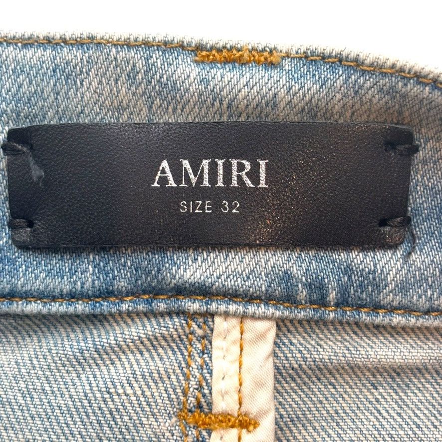 Amiri Denim Light Acid Wash Size US 32 / EU 48 - 3 Thumbnail